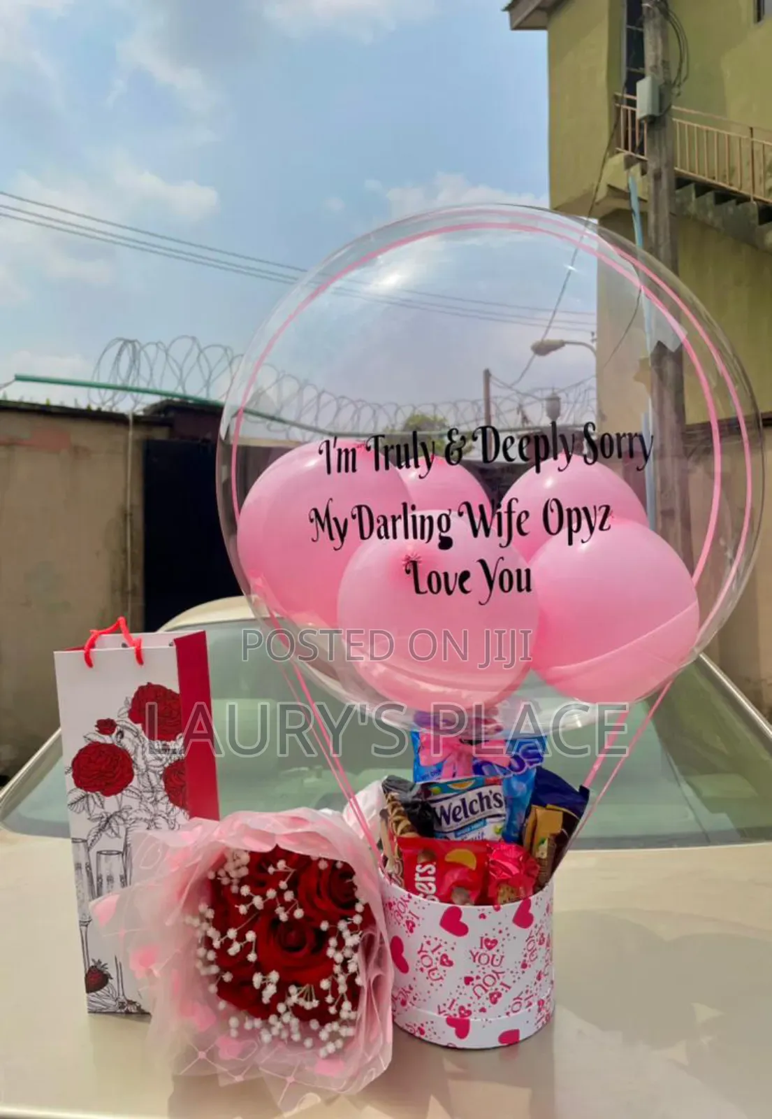 Classy Balloon Treat Boxes