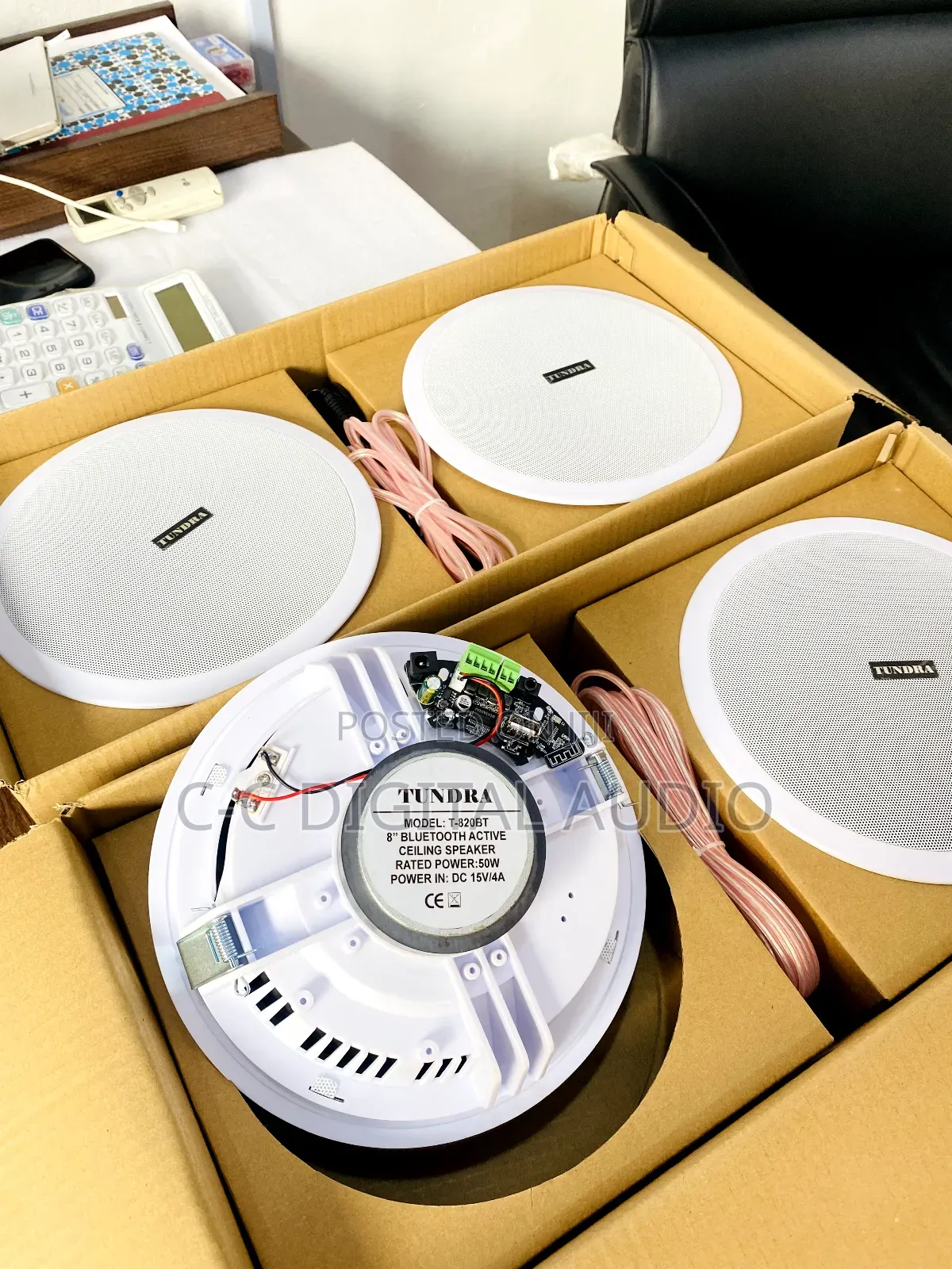50 Watt Four in One Tundra Bluetooth Ceiling Speaker