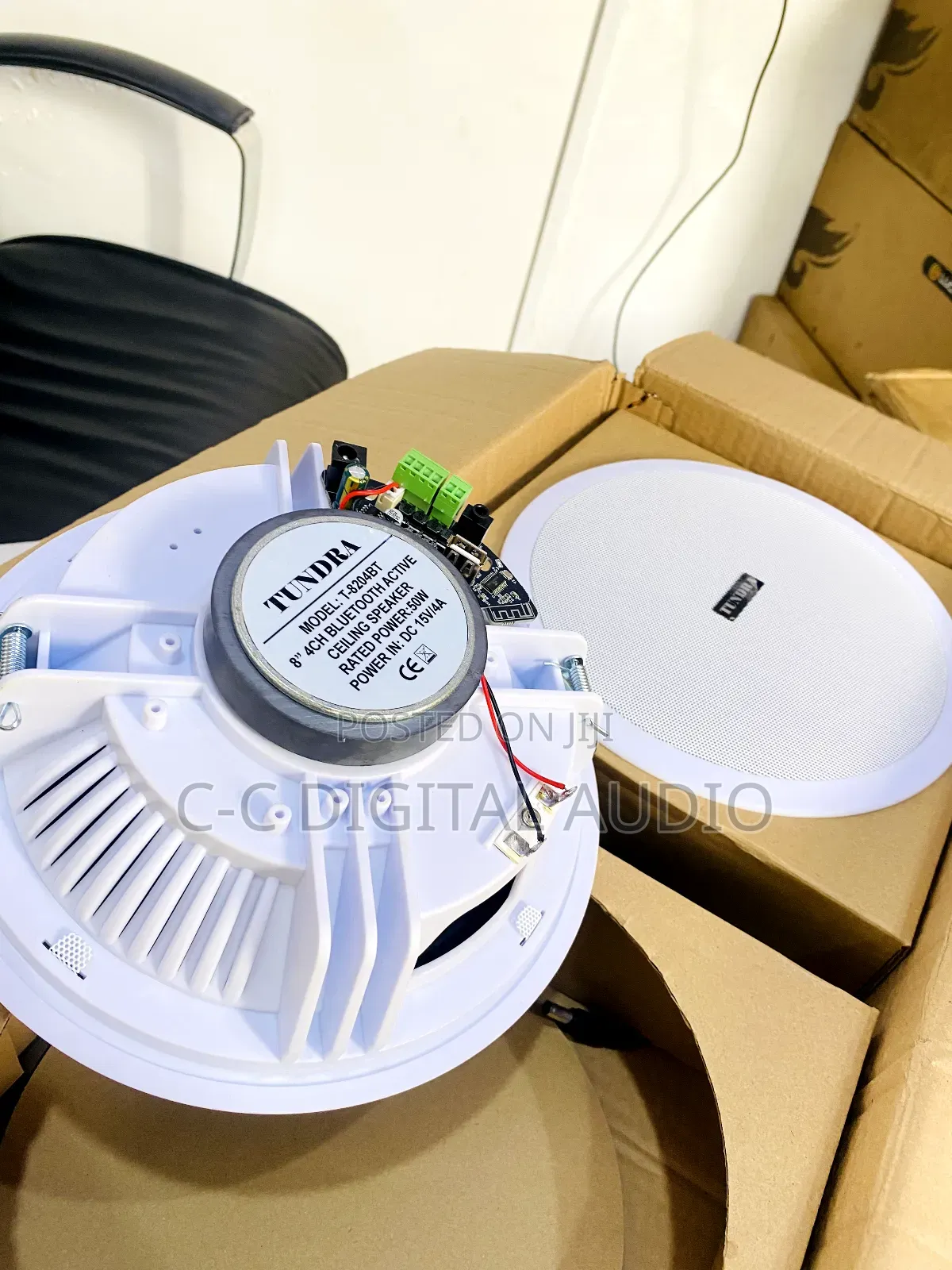 2 in 1 Tundra Bluetooth 50 Watt Ceiling Speaker