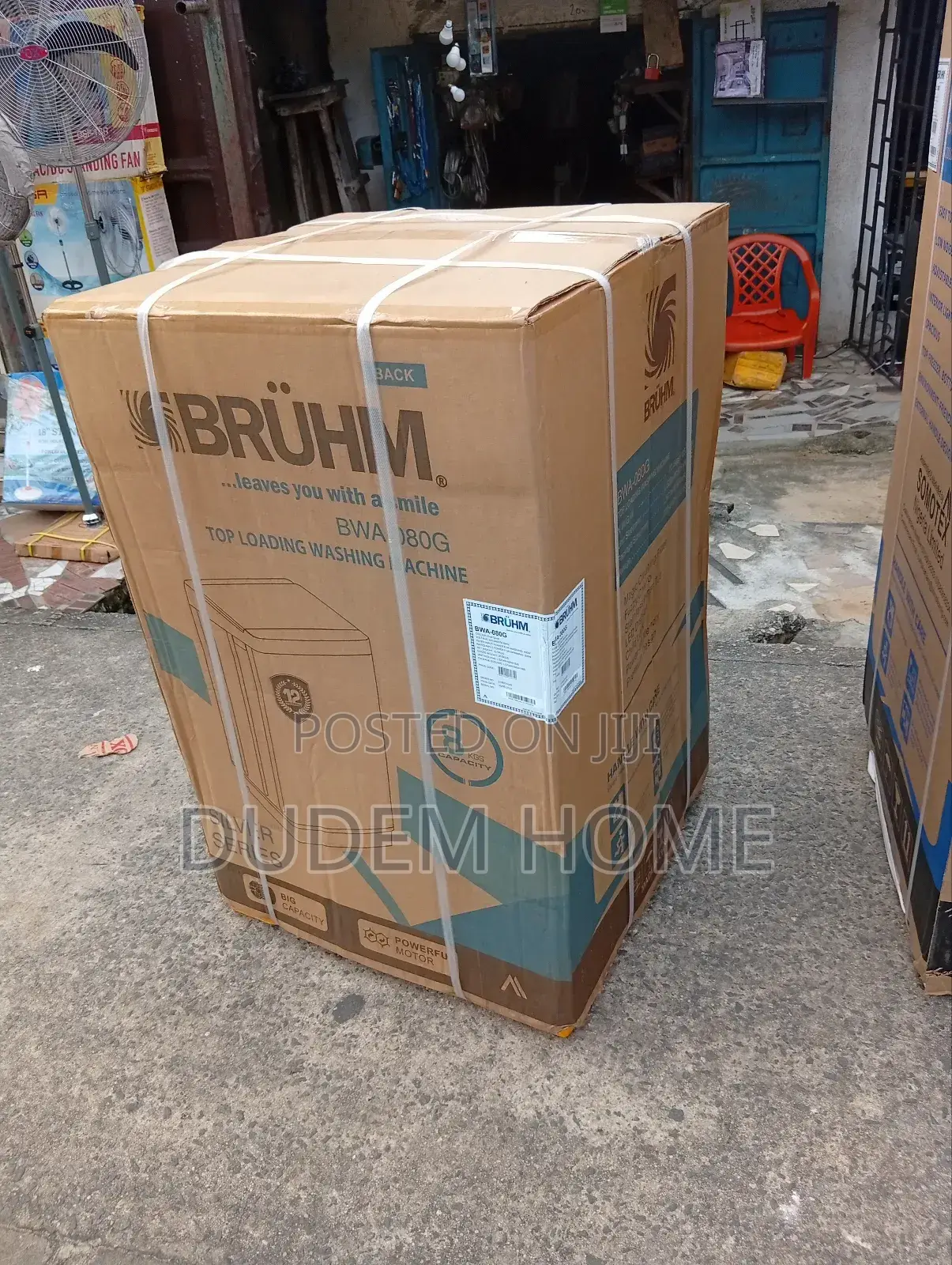 Bruhm Top Loading Automatic Washing Machine 8kg