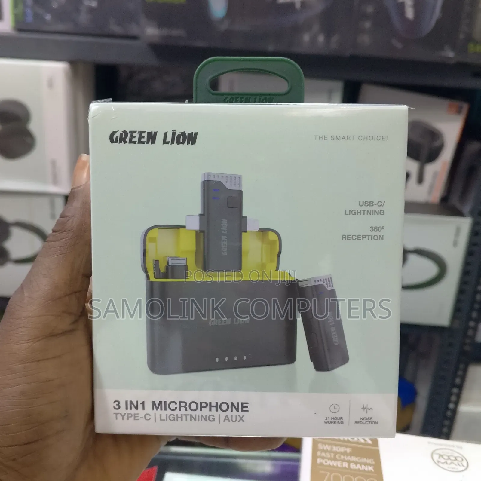 Green Lion 3in1 Wireless Mic