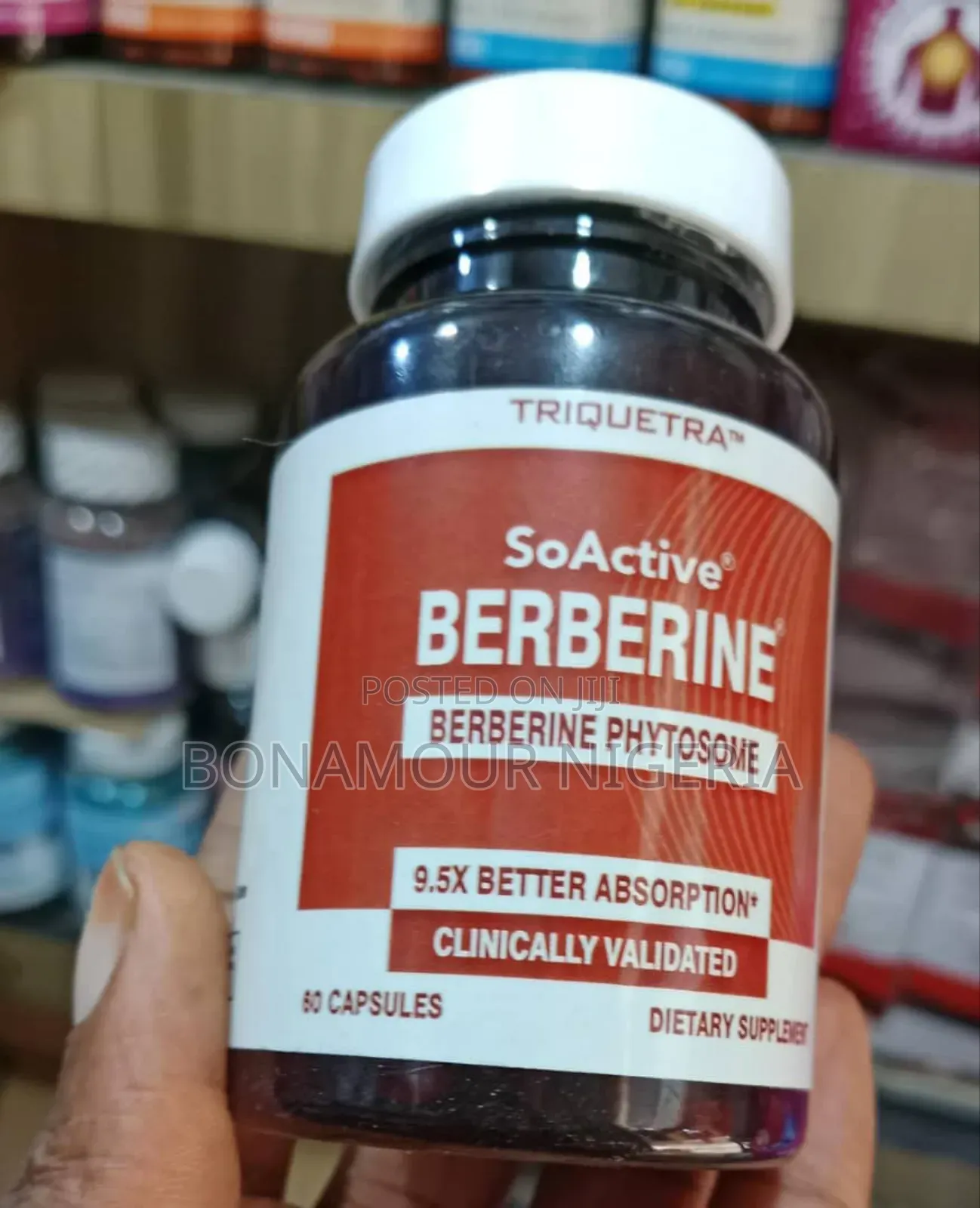 So Active Berberine X 60 Capsules