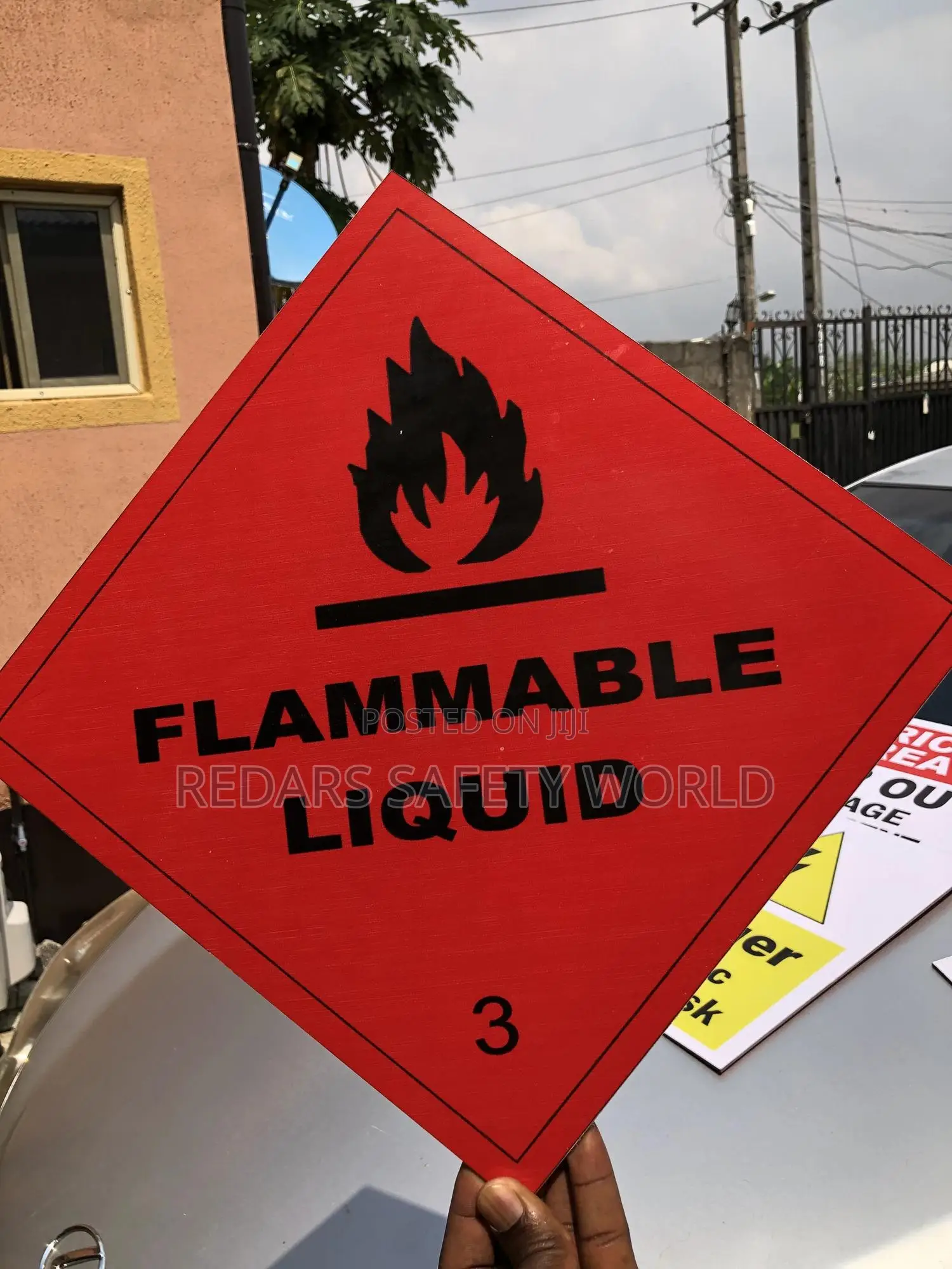 Flammable Liquid Signage