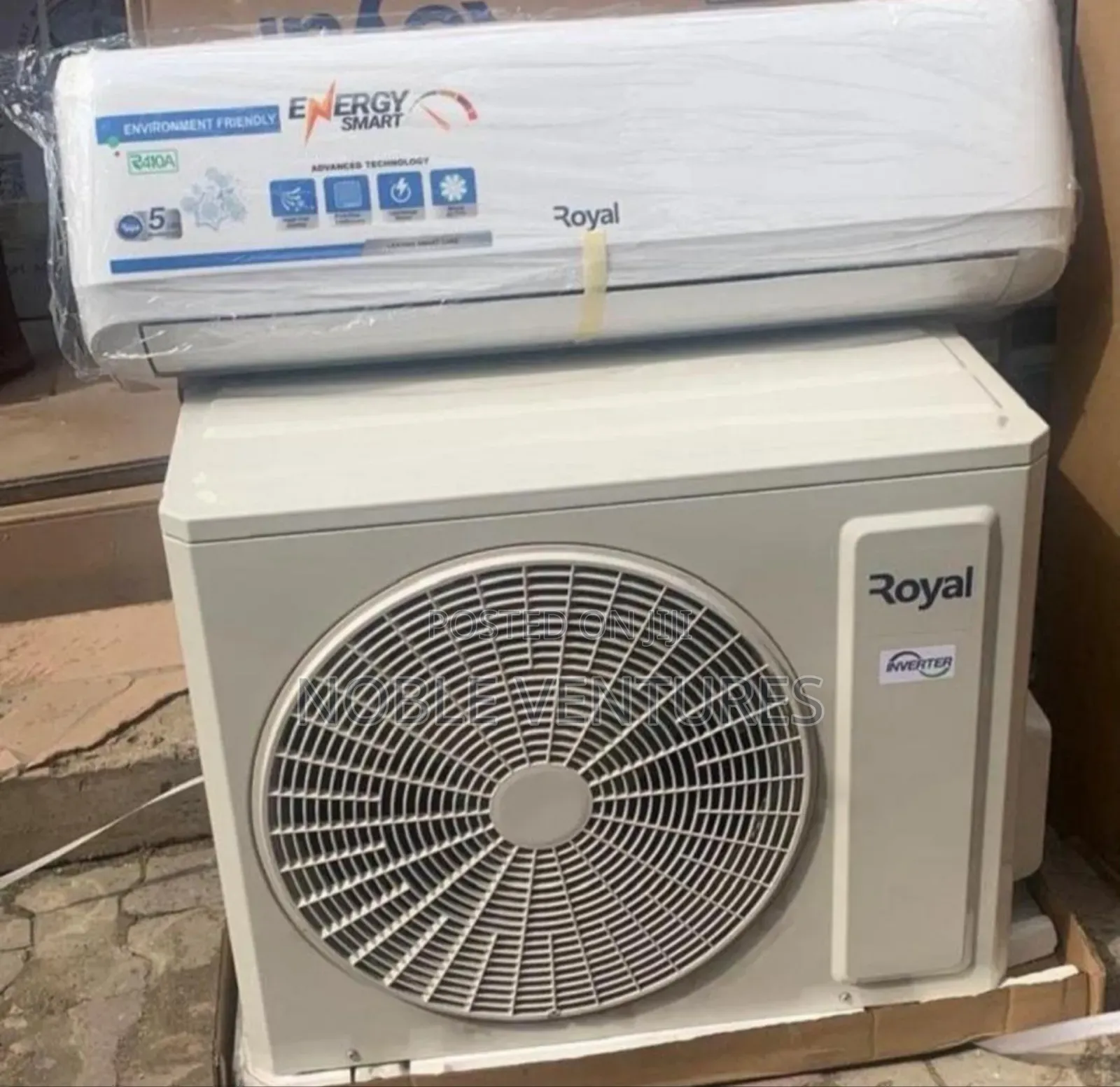 Original Royal 1.5hp Inverter Split Unit Air-Conditioner (Copper)