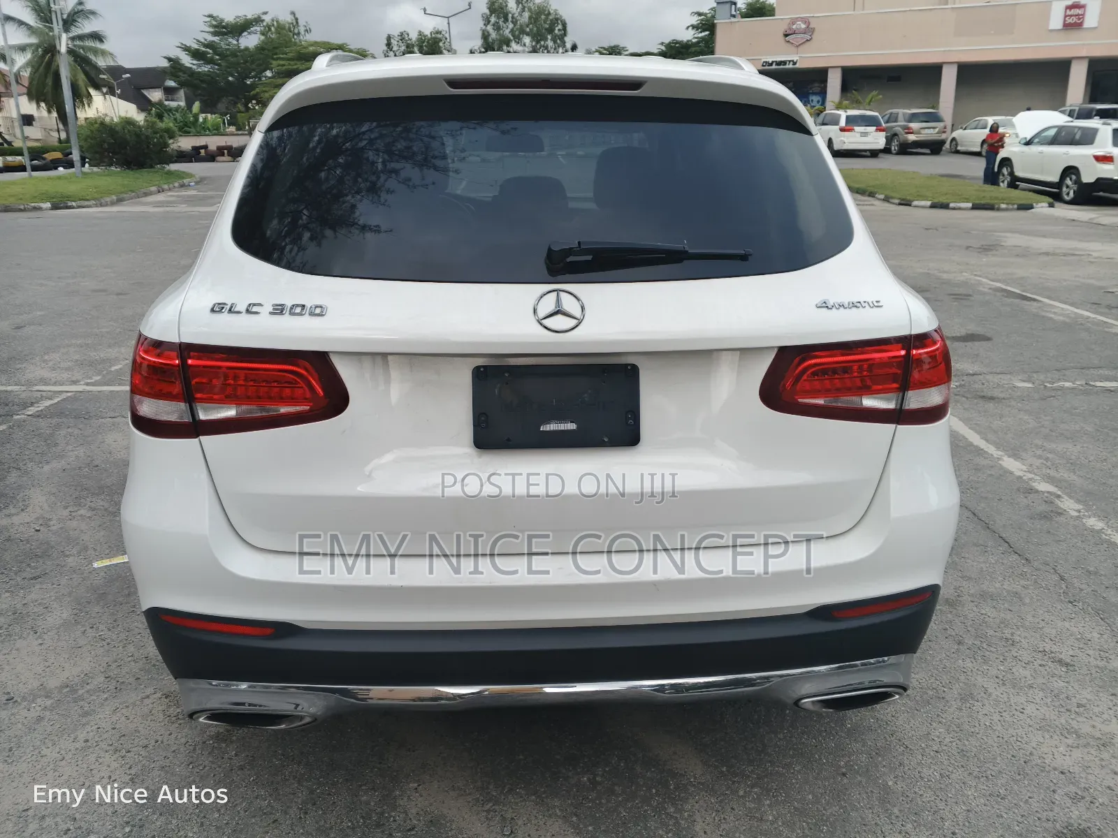 Mercedes-Benz GLC-Class 2017 White