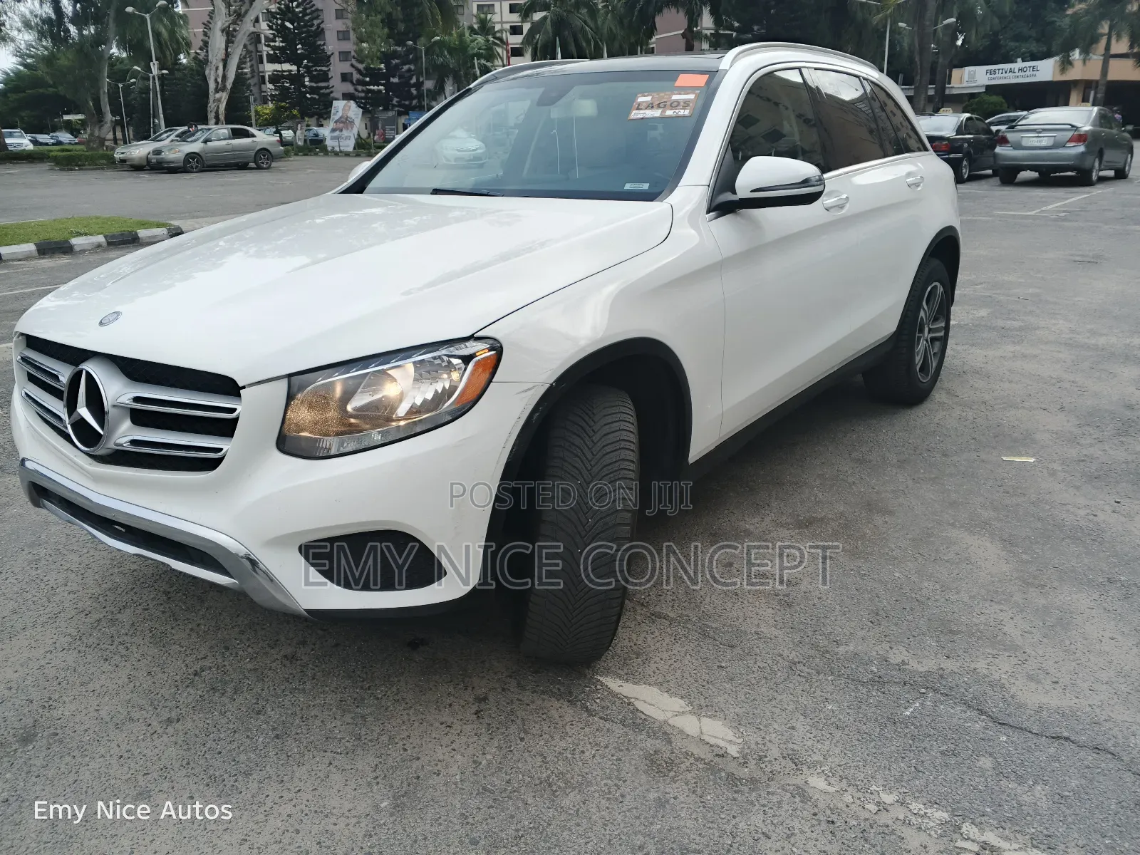 Mercedes-Benz GLC-Class 2017 White