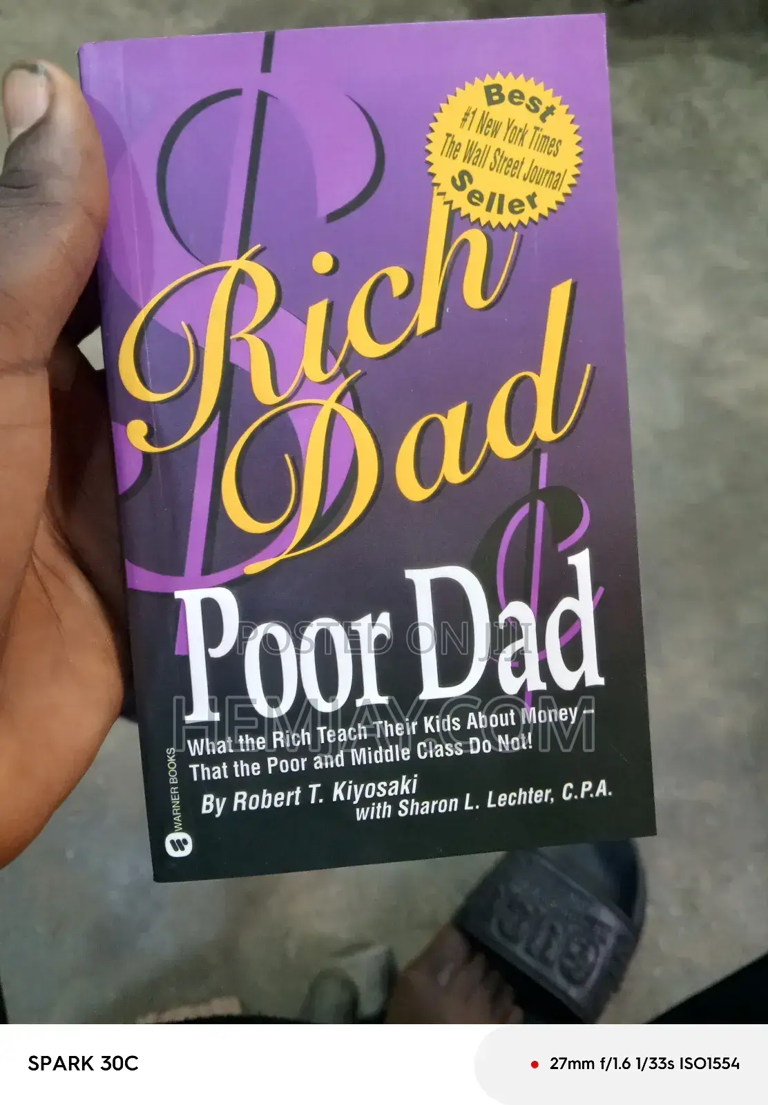 Rich Dad/ Poor Dad. (Most Impressive Motivational Books Of All Time)