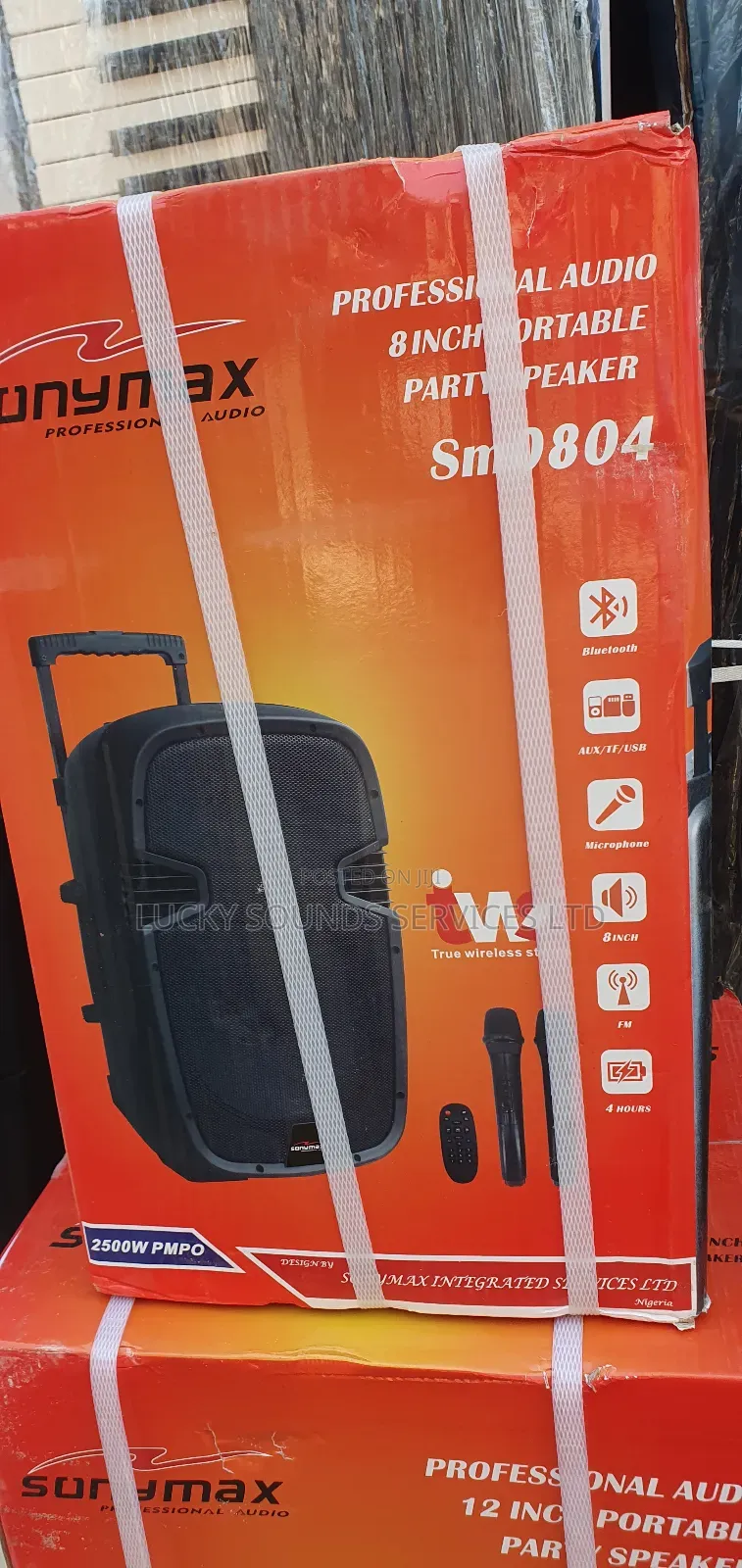 Sonymax Pa System 8"