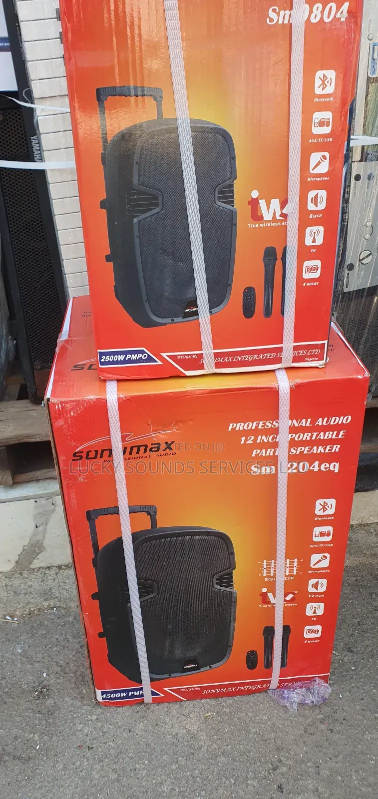Sonymax Pa System 8"