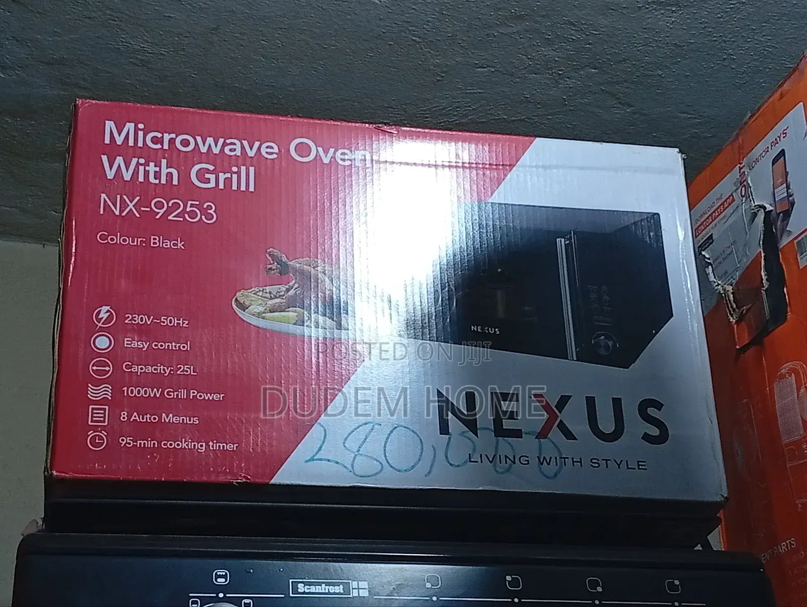 Nexus Microwave Oven With Gril 25litre