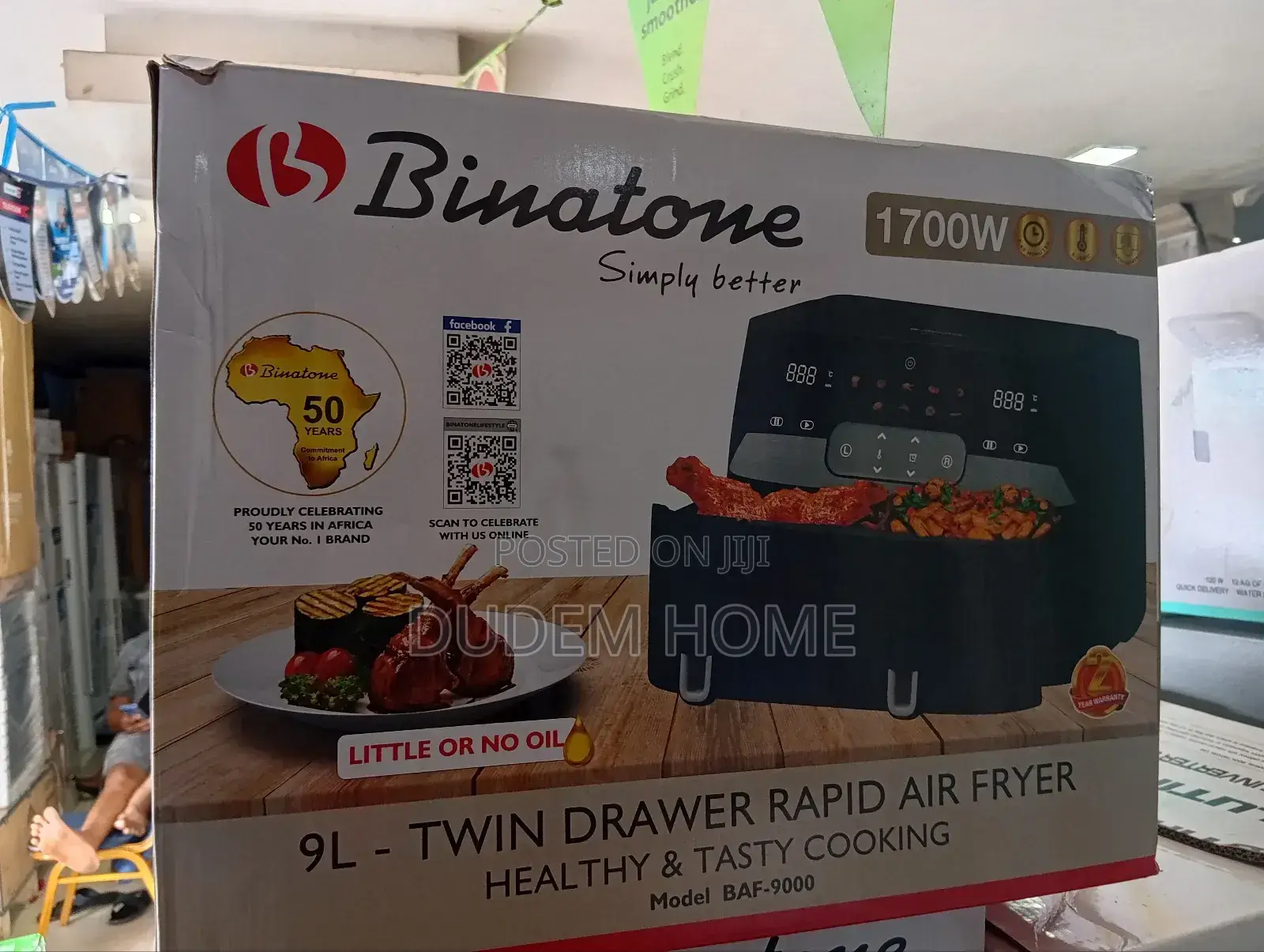 Binatone Air Fryer 9litre