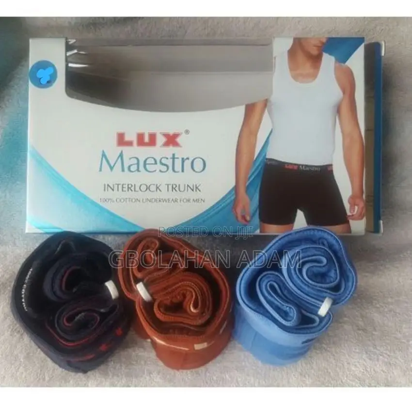 Latex Men Boxers Underwear 3 in 1 Lux Maestro