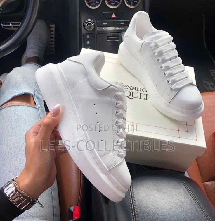 Top Quality Alexander Mcqueen White Sneakers