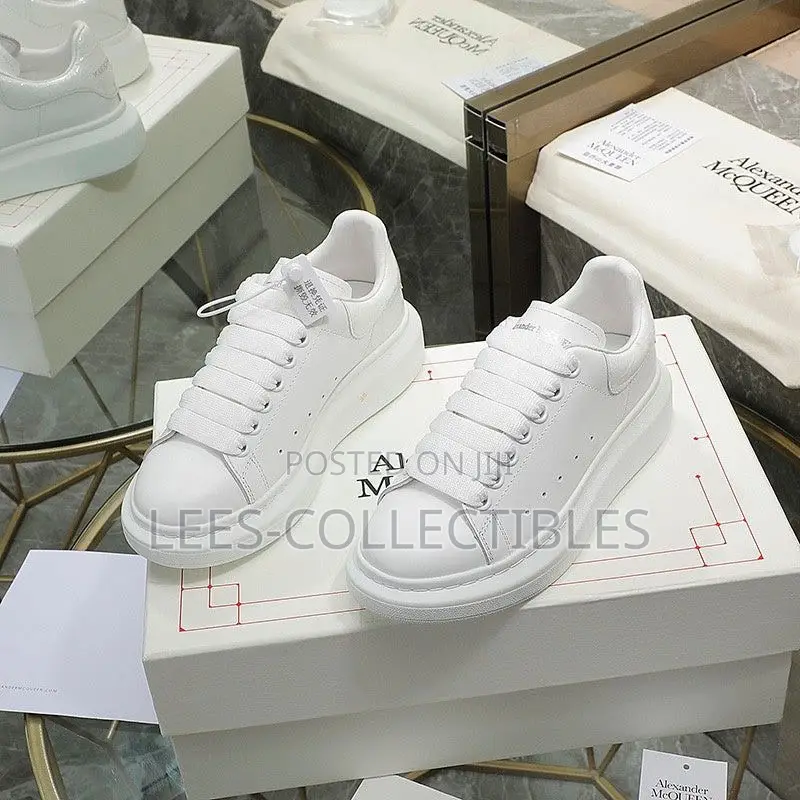 Top Quality Alexander Mcqueen White Sneakers