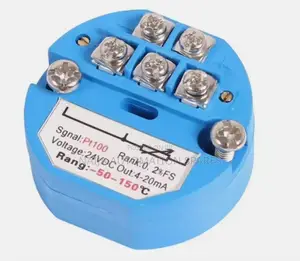 Pt100 Temperature Sensor Transmitter Hart 24vdc 4-20ma -50c to 150c