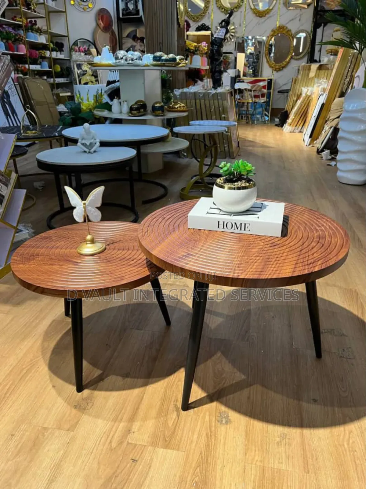 Wooden Center Table 2 in One