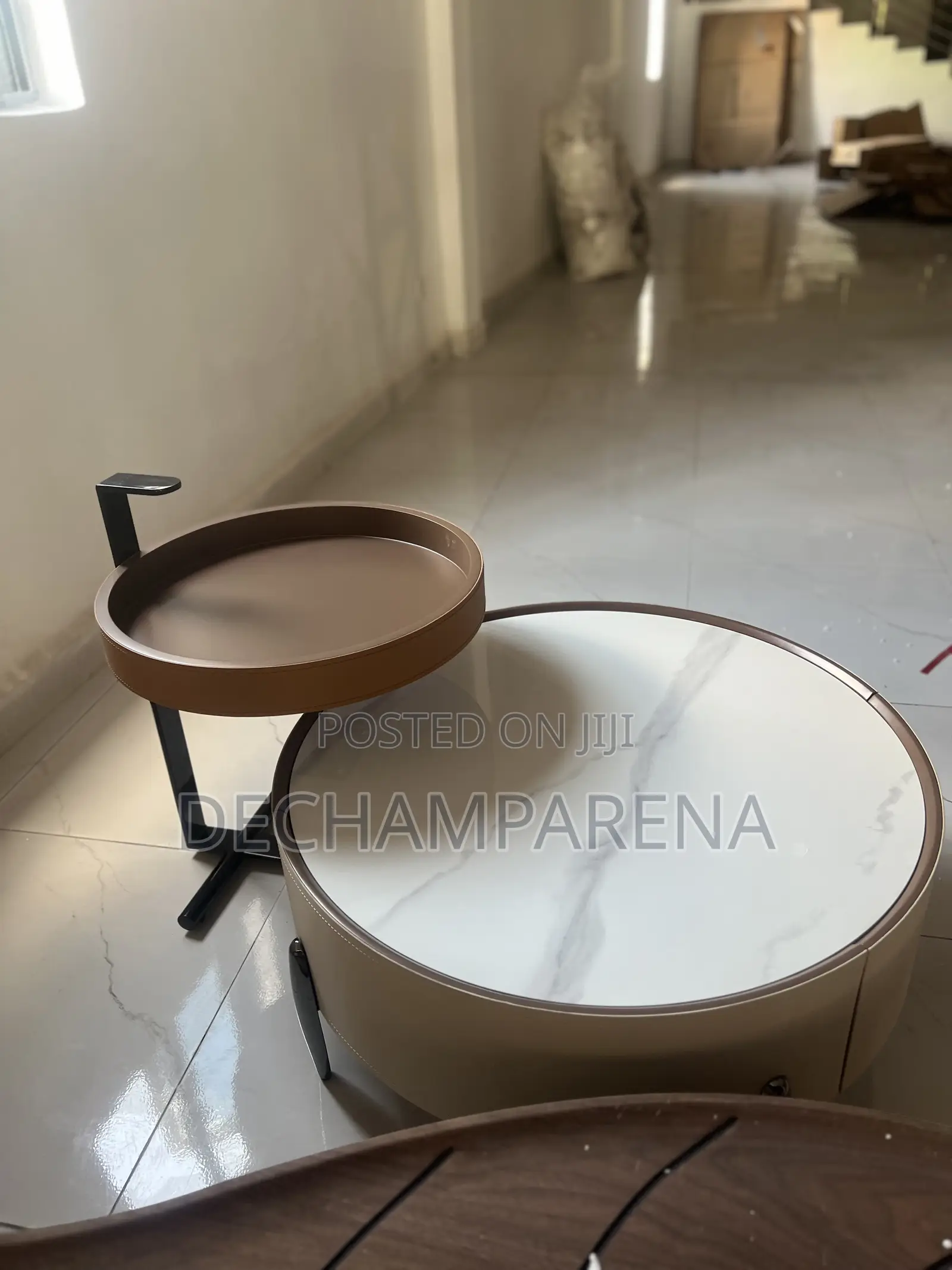 Center With Sidestool and Drawer