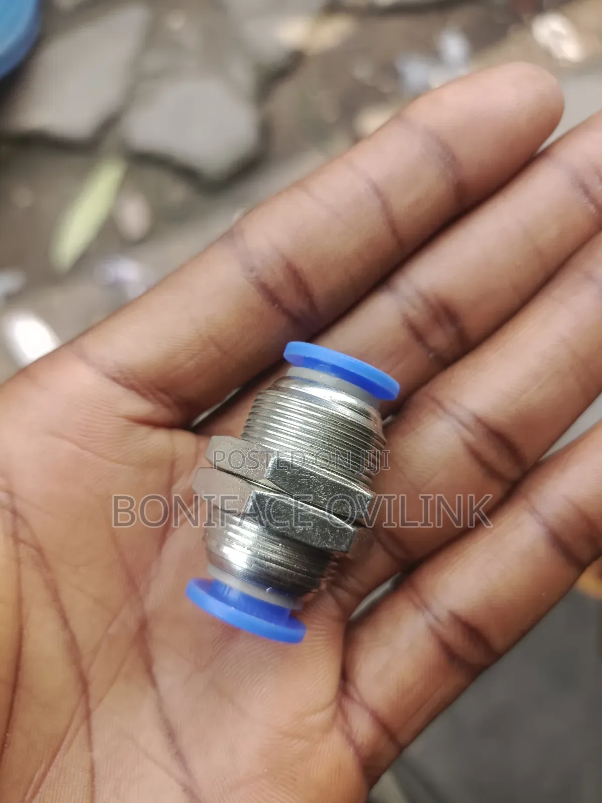 Stainless Steel Tube Pneumatic Straight Union Connector(Various Sizes