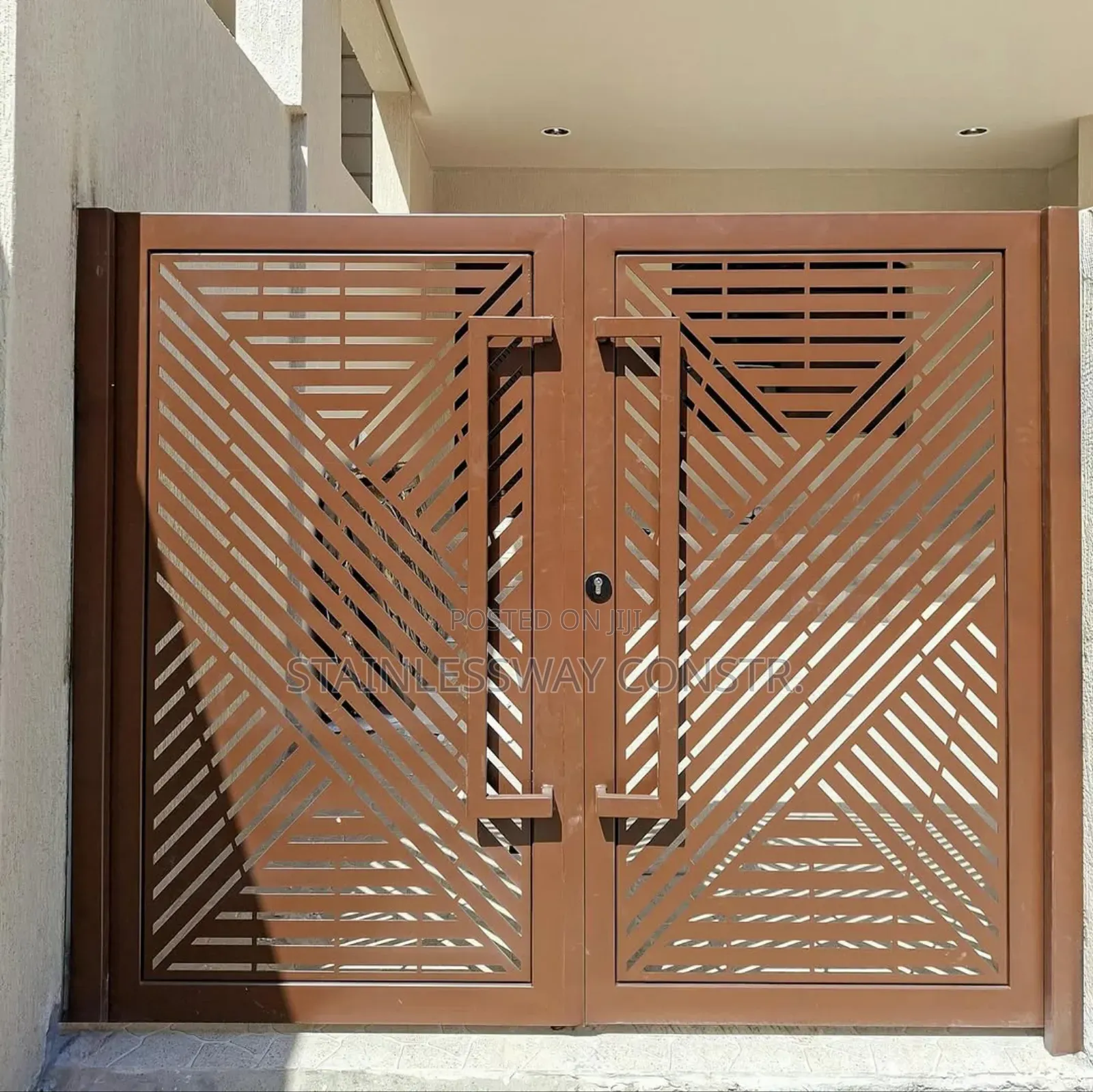 Mini Lasercut Double Opening Gate