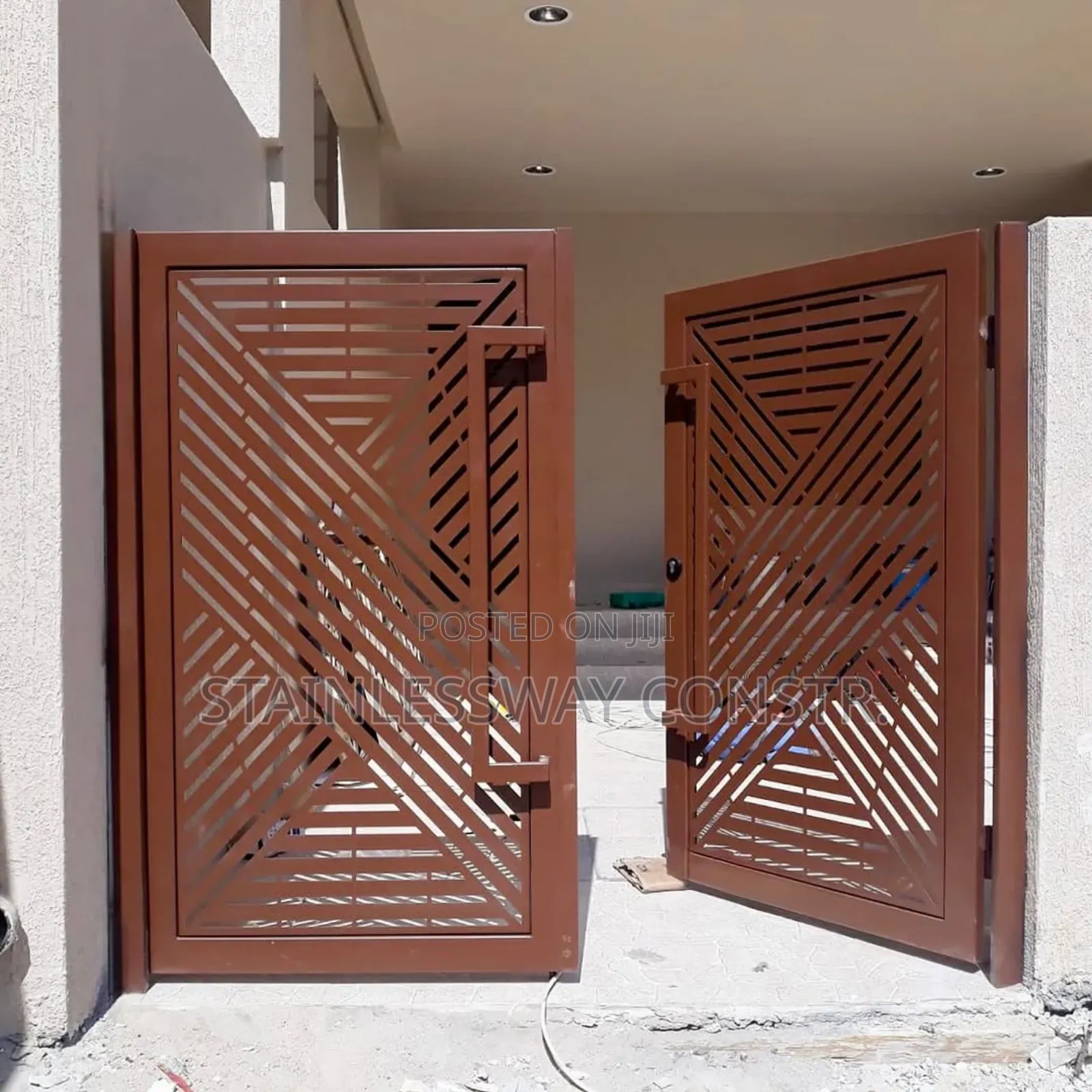 Mini Lasercut Double Opening Gate