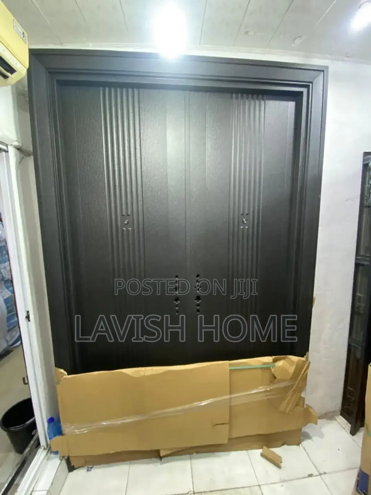 Jihuan Entrance Steel Security Door 5ft by 7ft