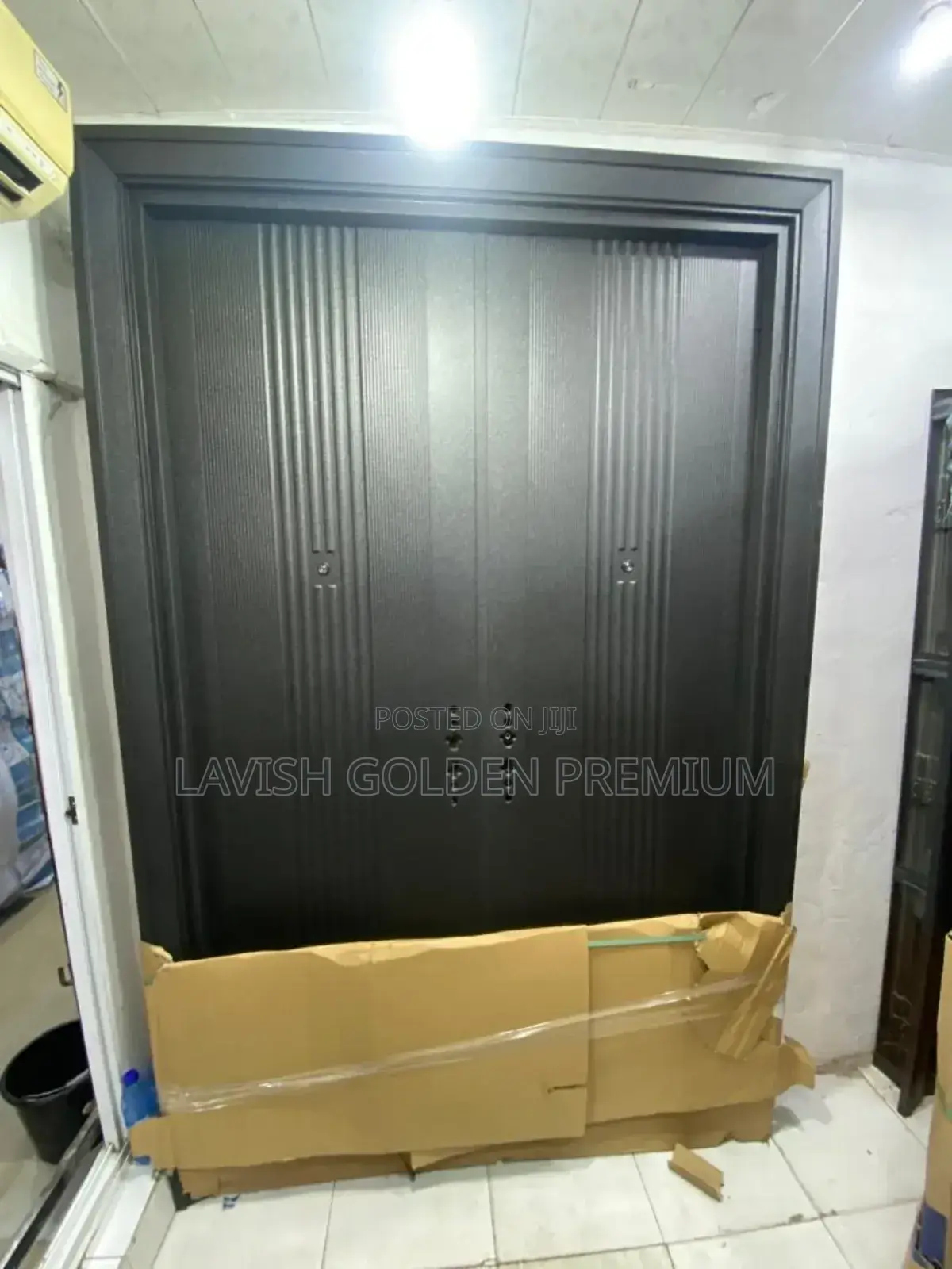 Jihuan Entrance Steel Security Door 5ft by 7ft