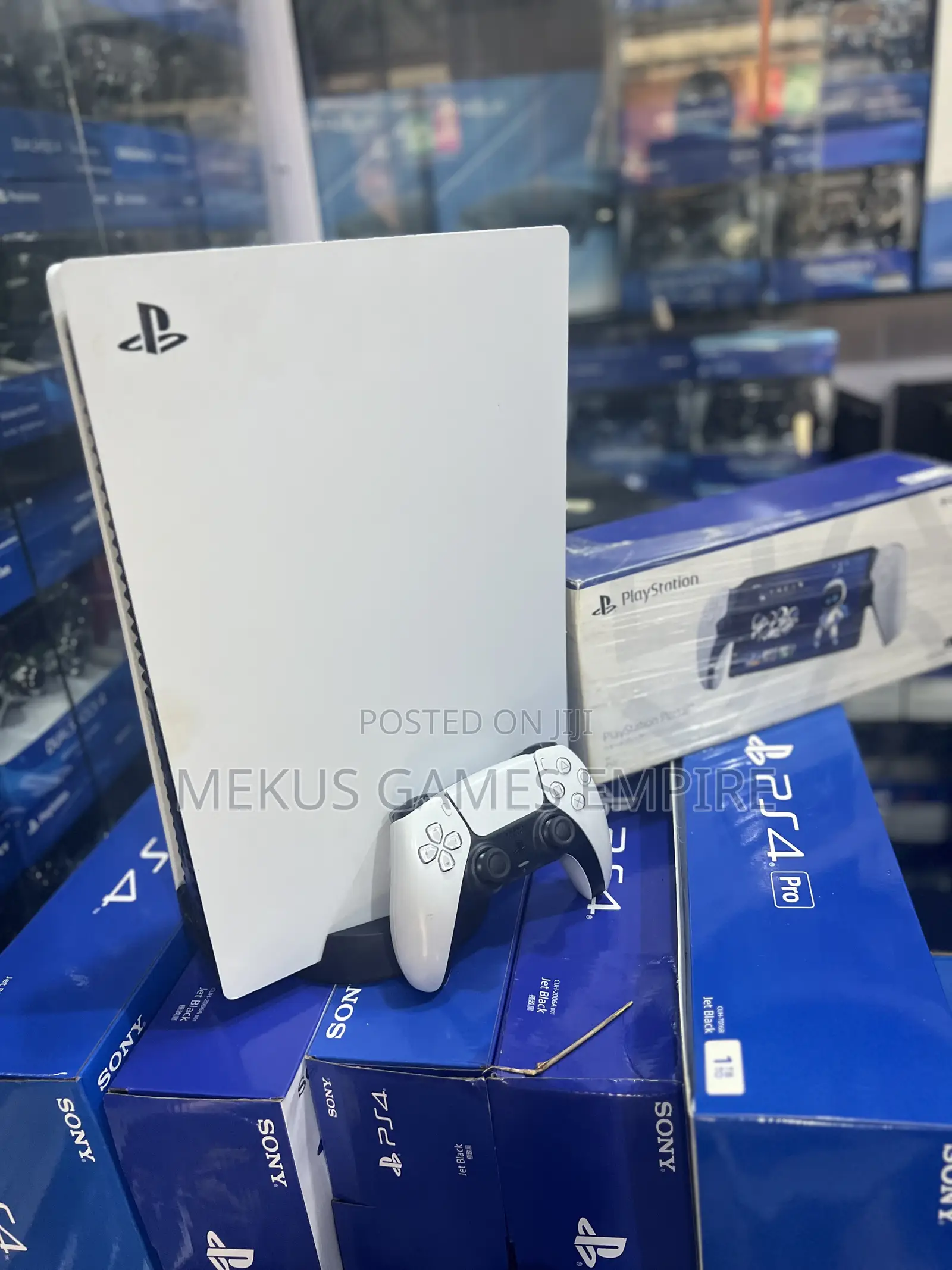Ps5 Console + 10 Games Installed Both Fc26, Pes26,Mk ,Gta,N F S More