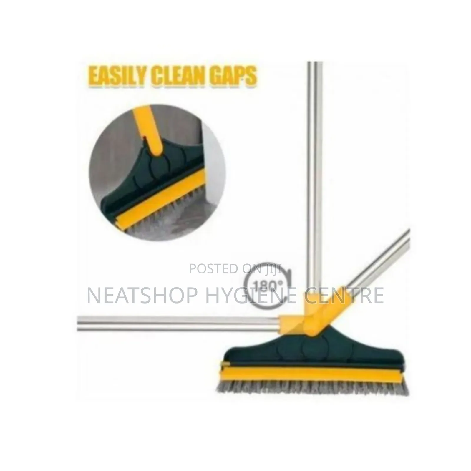 2 in 1 Floor and Window Scrub,Brush,Broom and Mop