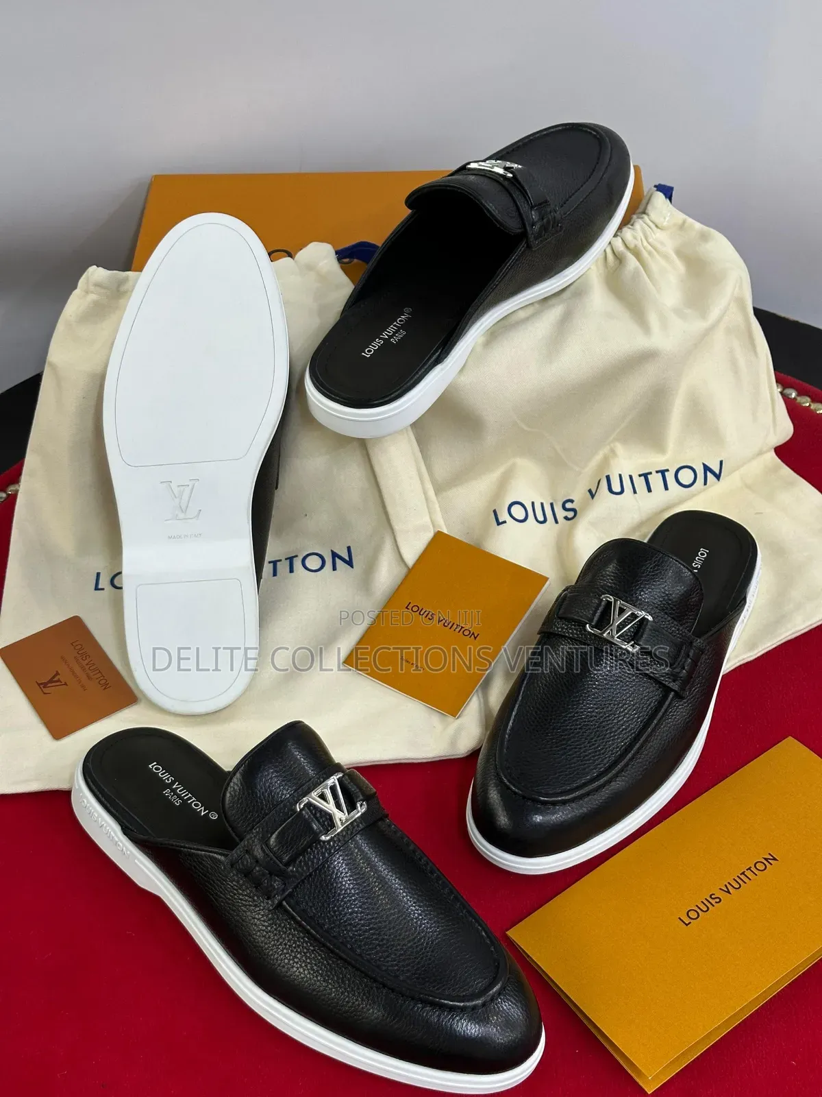 *Original Louis Vuitton Half Shoe Available in Store 40 —— 46