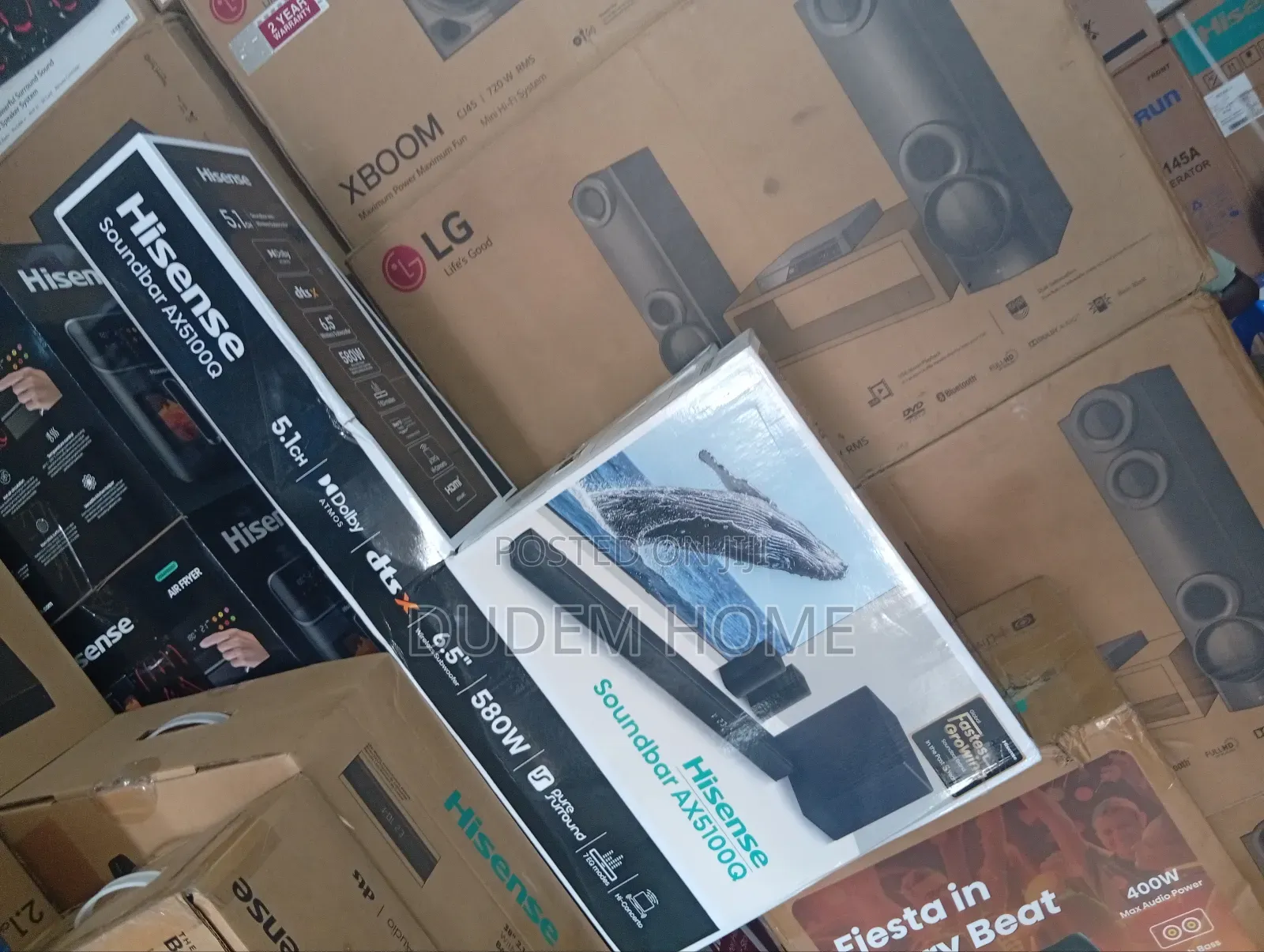 Hisense Soundbar 580watt