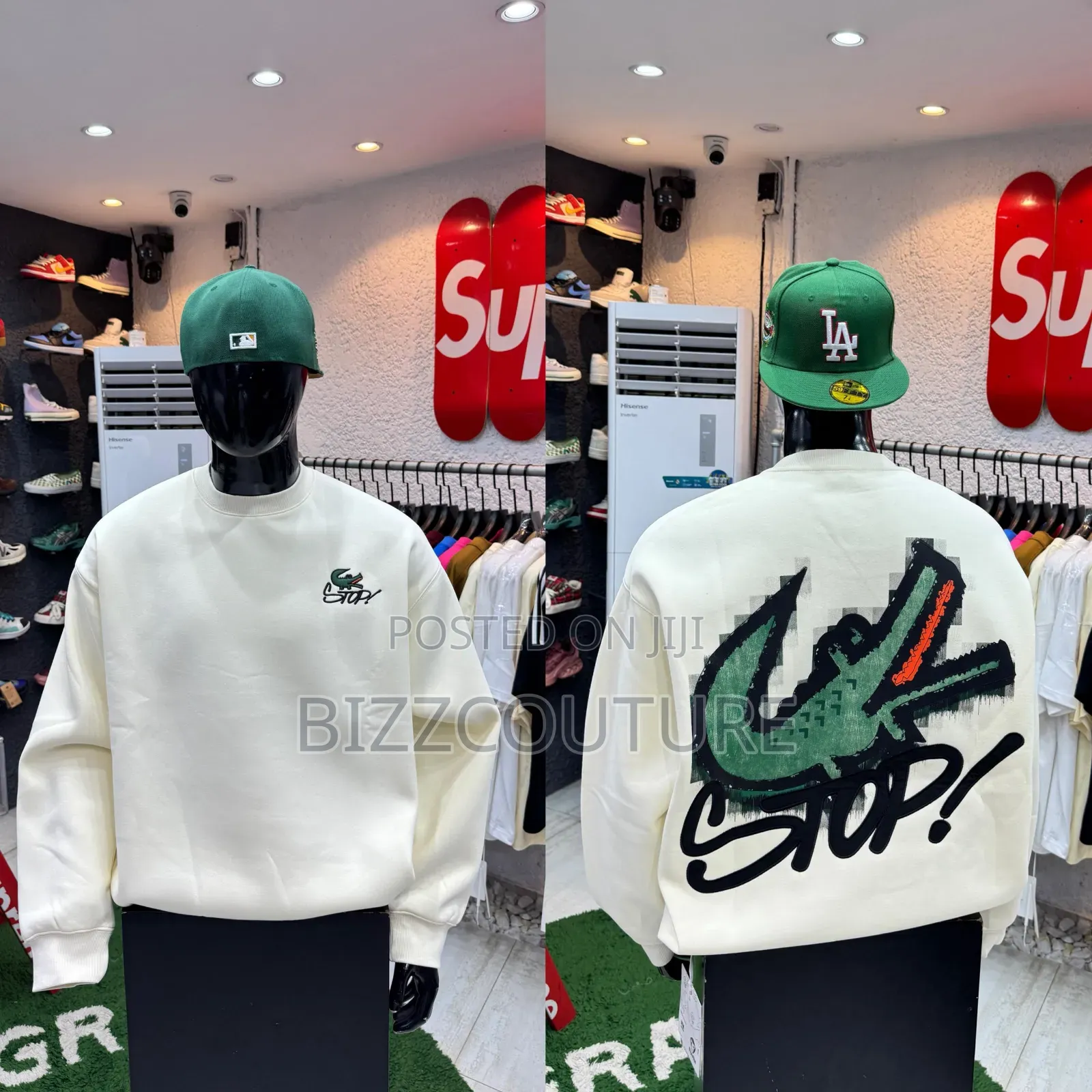 Original Lacoste Sweatshirt Available in Store