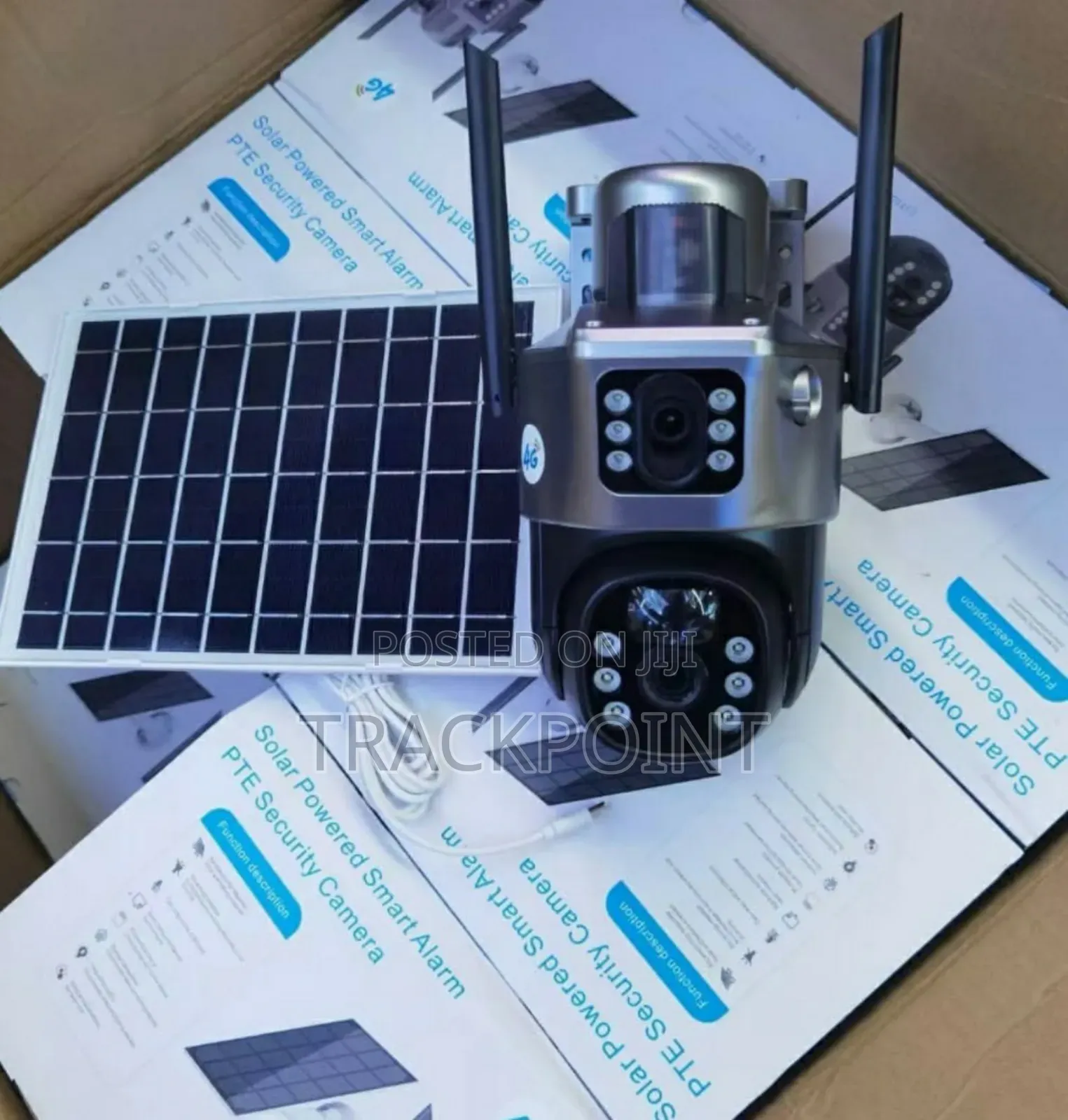 Brand New 8mp Two-Eyes CCTV Solar Camera With a Two-Way Audio