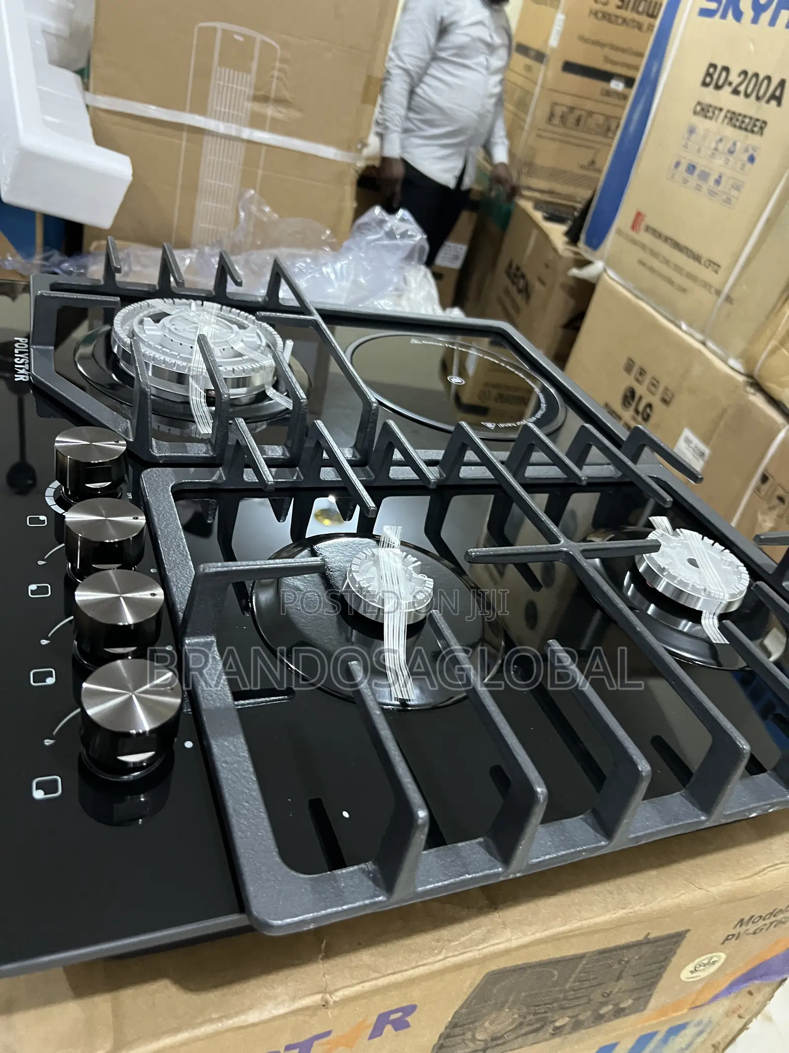 Polystar Pv-Gt60g3h Gas Hob – Built-in Kitchen Beauty