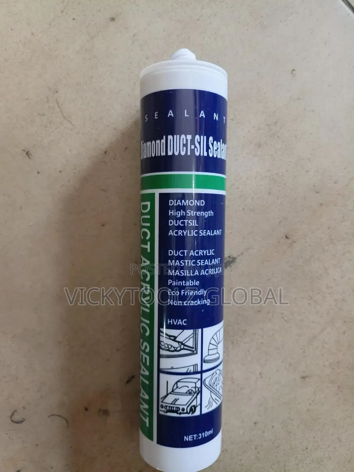 Diamond Duct Acrylic Sil Sealant