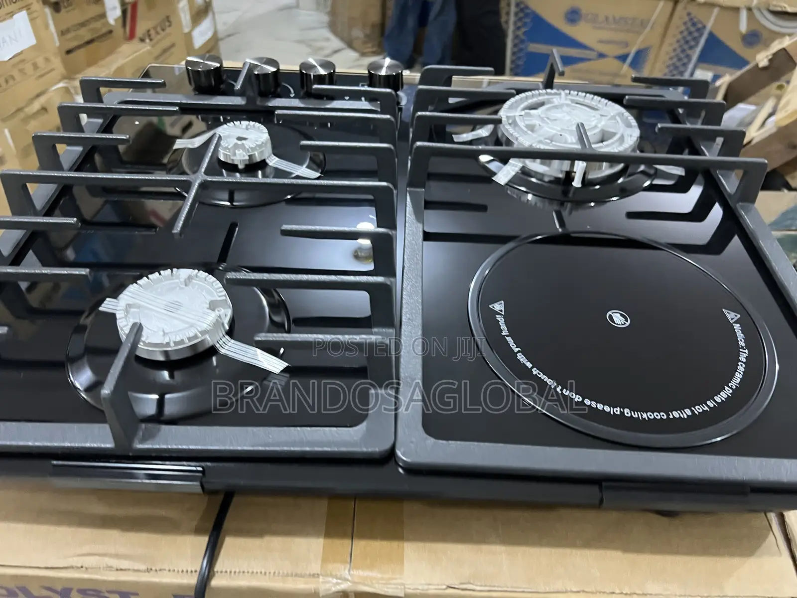 Polystar Built-in Gas Hob Pv-Gt60g3h – Premium Flame Control