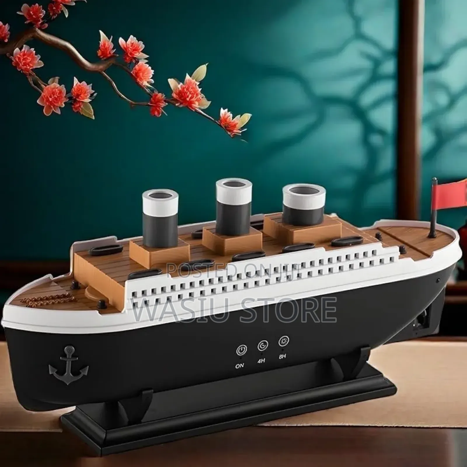 Titanic Jellyfish Design Humidifier 250ml, Led Lights, Remote Control