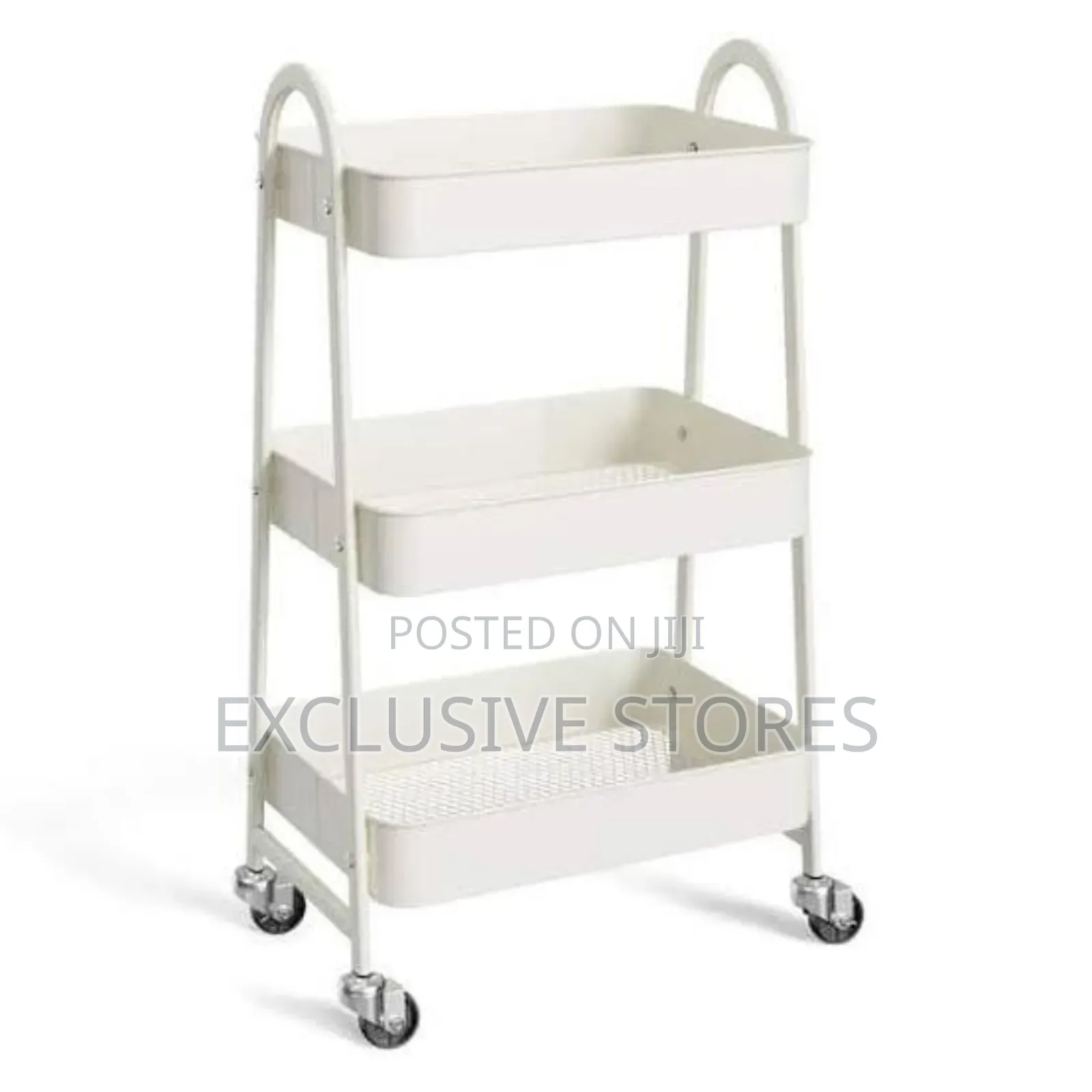 3 Layer Metal Multipurpose Trolley
