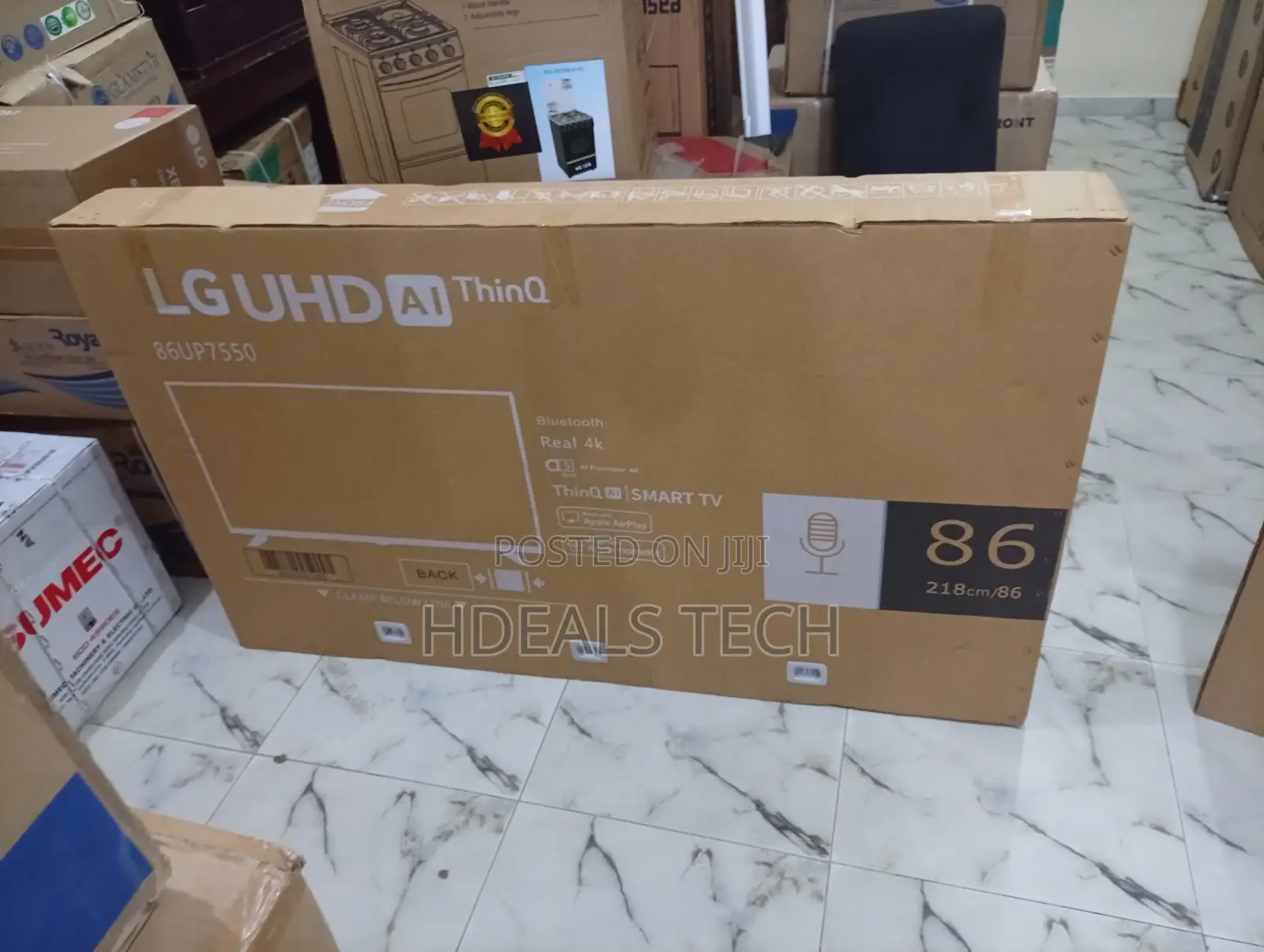 Massive Lg 86-Inch Smart Tv – Home Cinema Experience!
