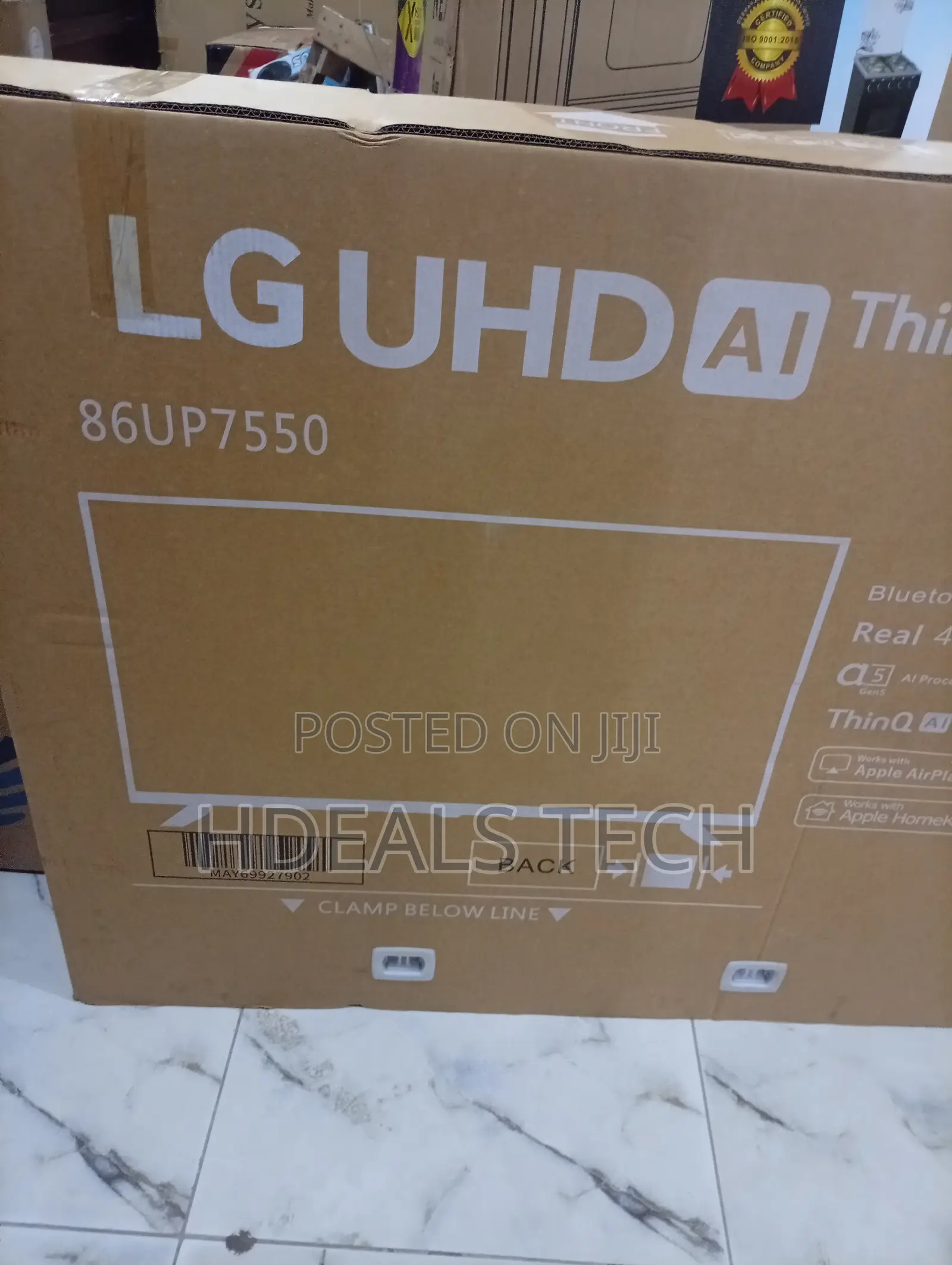 Massive Lg 86-Inch Smart Tv – Home Cinema Experience!