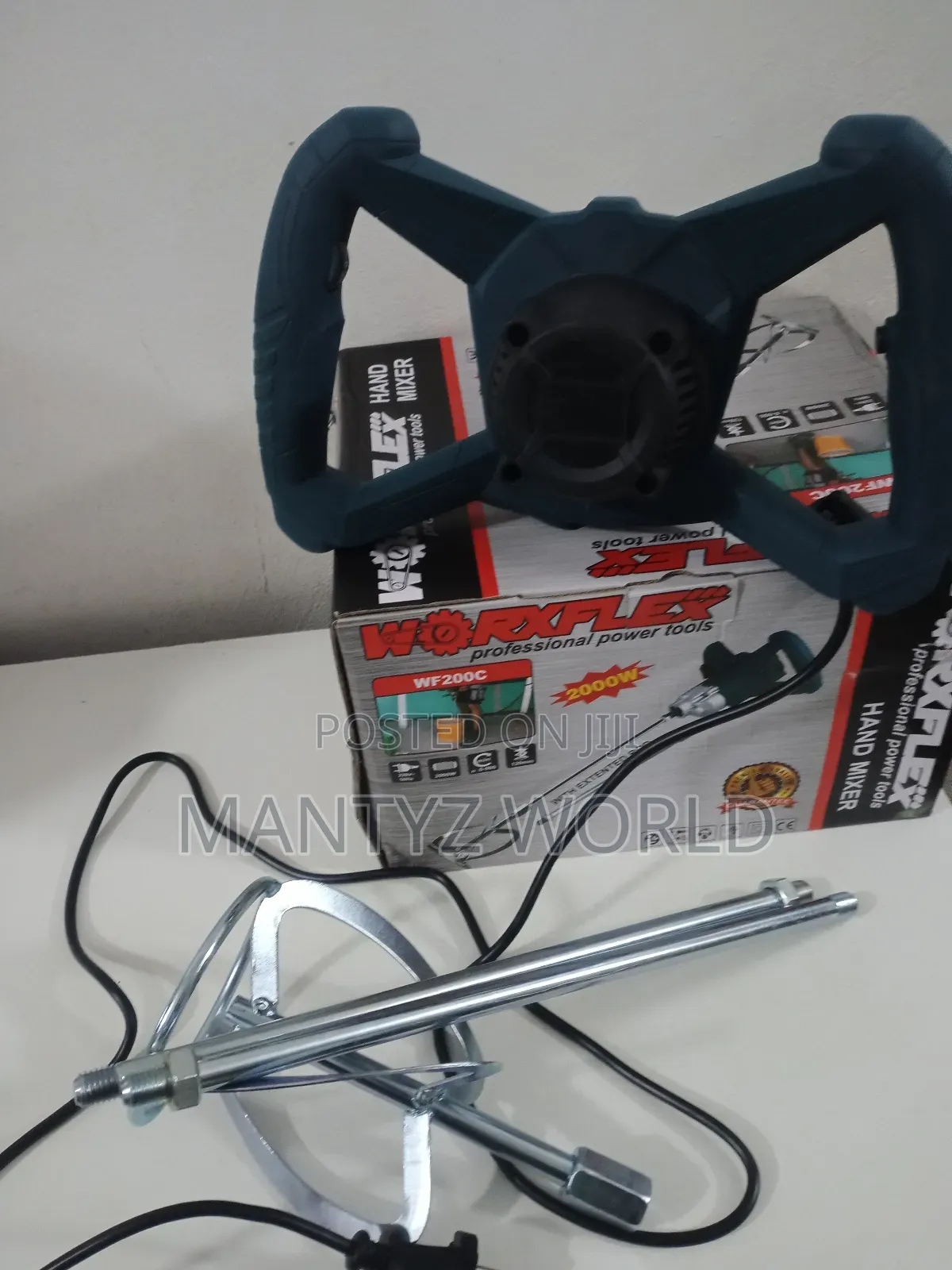 Heavy Duty Industrial Handmixer With Extended Rod