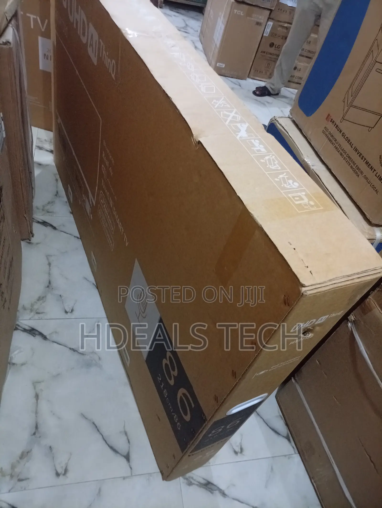 Genuine Lg 86" Smart Tv – Sleek Design, Stunning Picture!