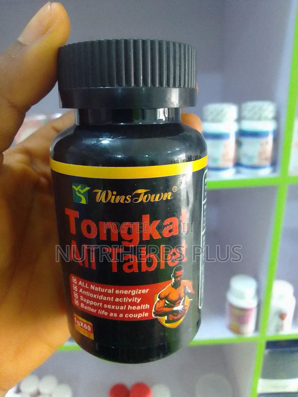 Wins Town Tongkat Ali Tablets: Support Sexual Health