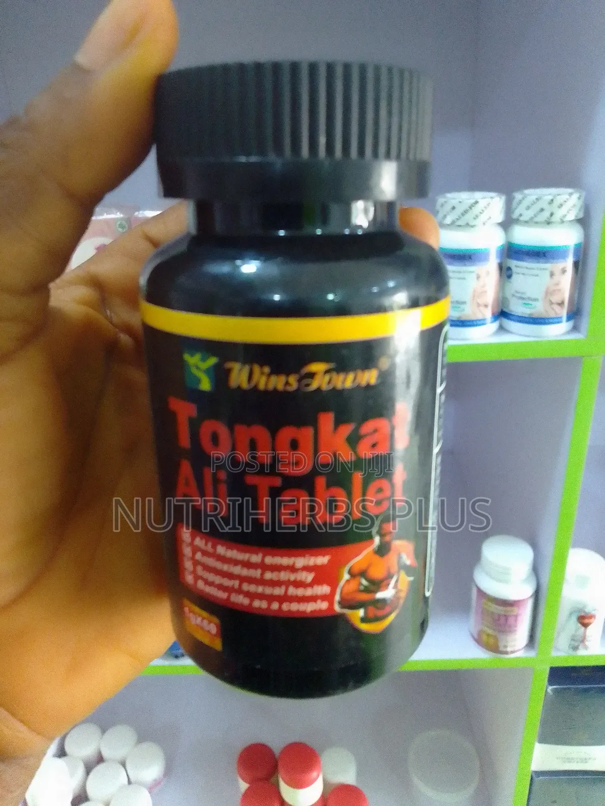 Wins Town Tongkat Ali Tablets: Support Sexual Health