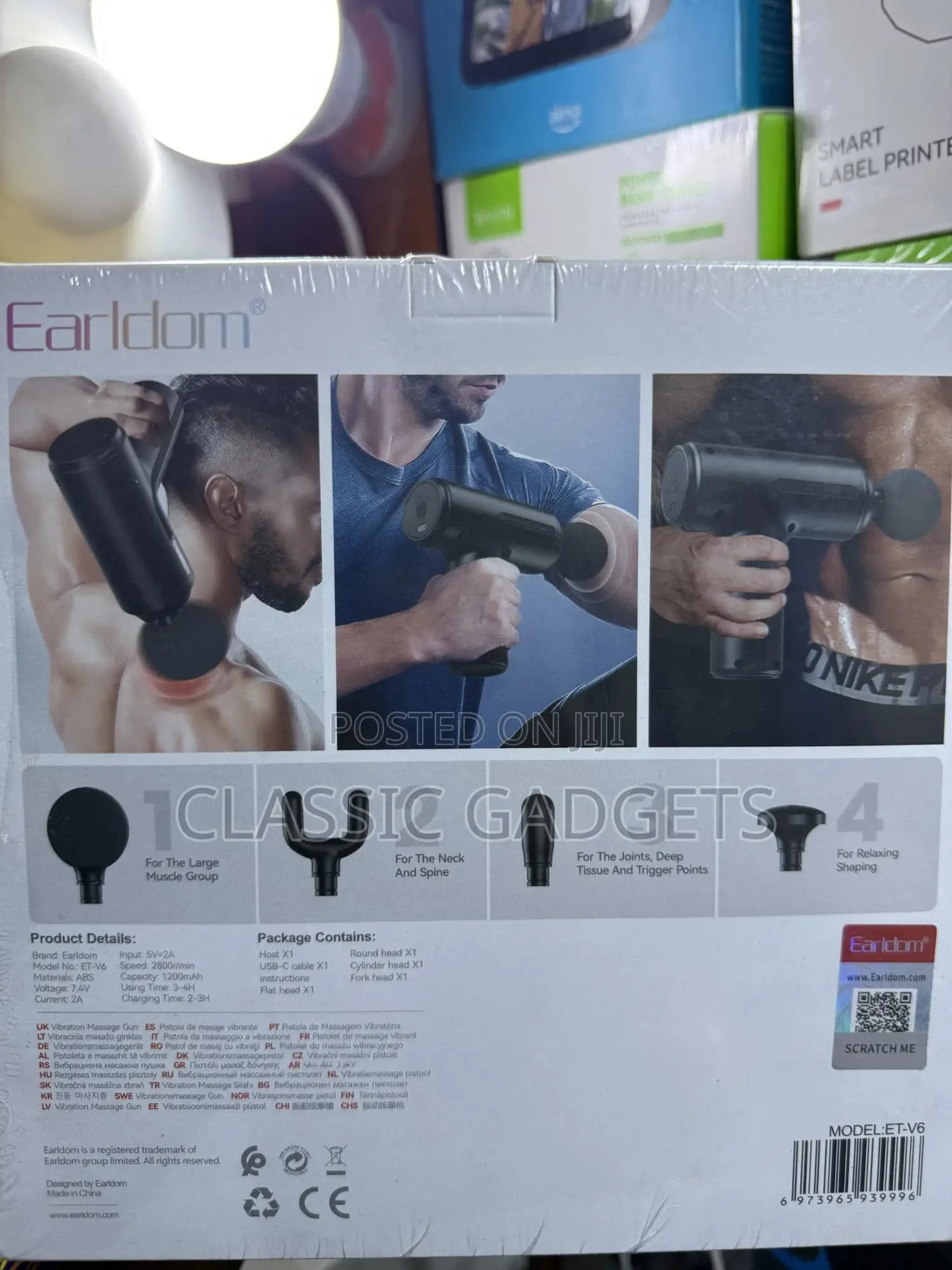 Earldom Et-V6 Electric Massage Gun