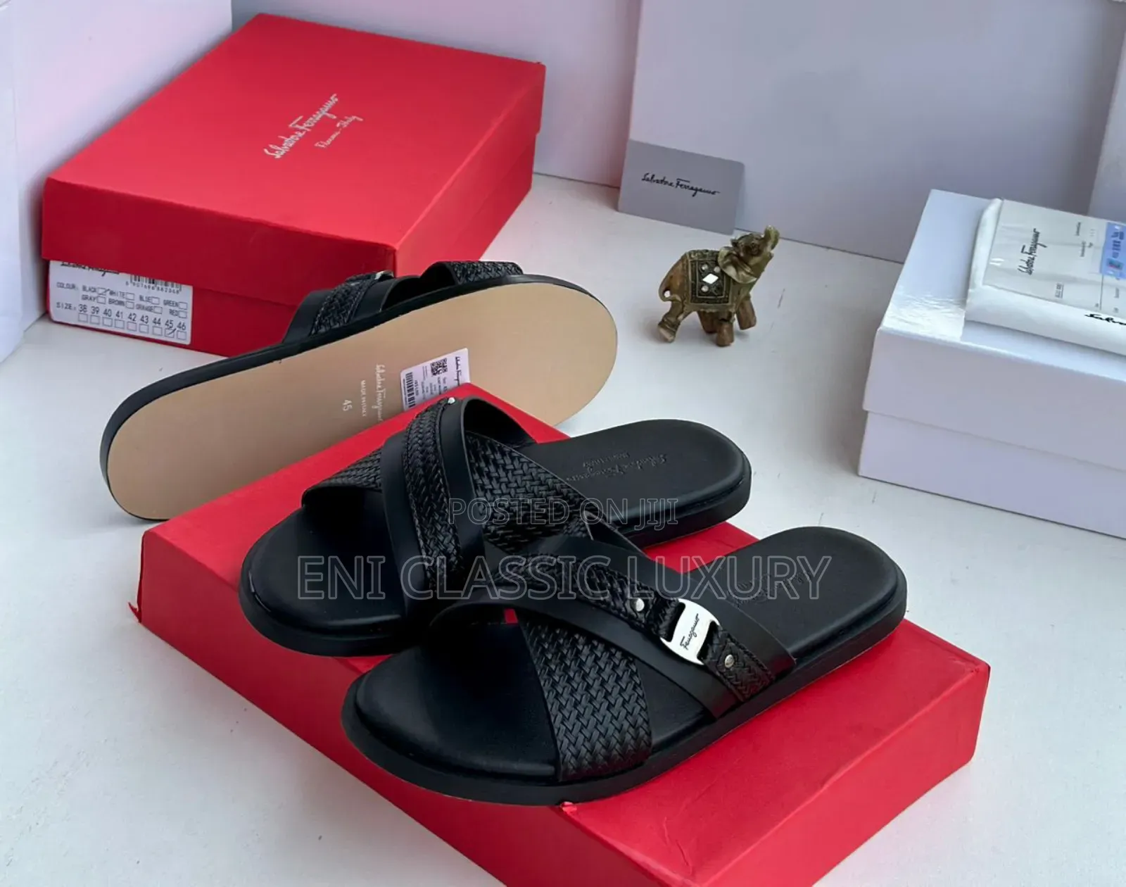 Dolce And Gabbana Luxury Men's Slippers Well Banded Package