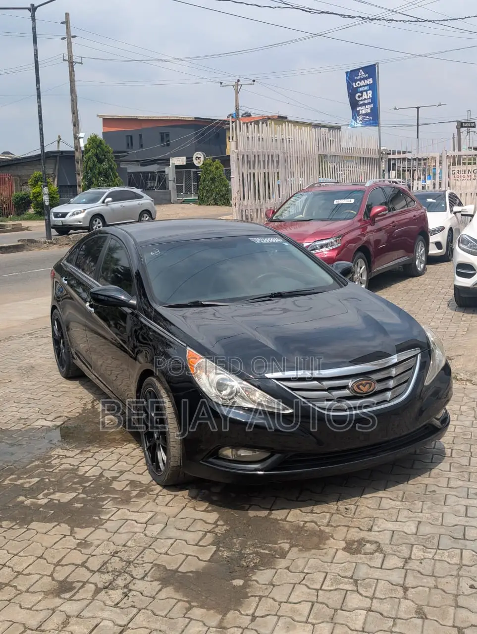 Hyundai Sonata Limited 2.0T Sedan (2.0L 4cyl 6A) 2012 Black