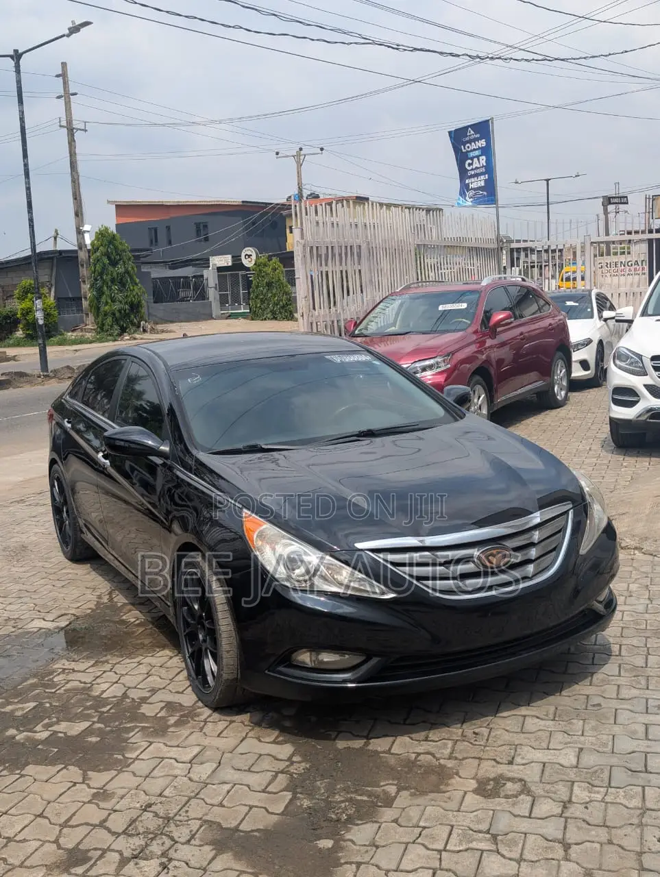 Hyundai Sonata Limited 2.0T Sedan (2.0L 4cyl 6A) 2012 Black