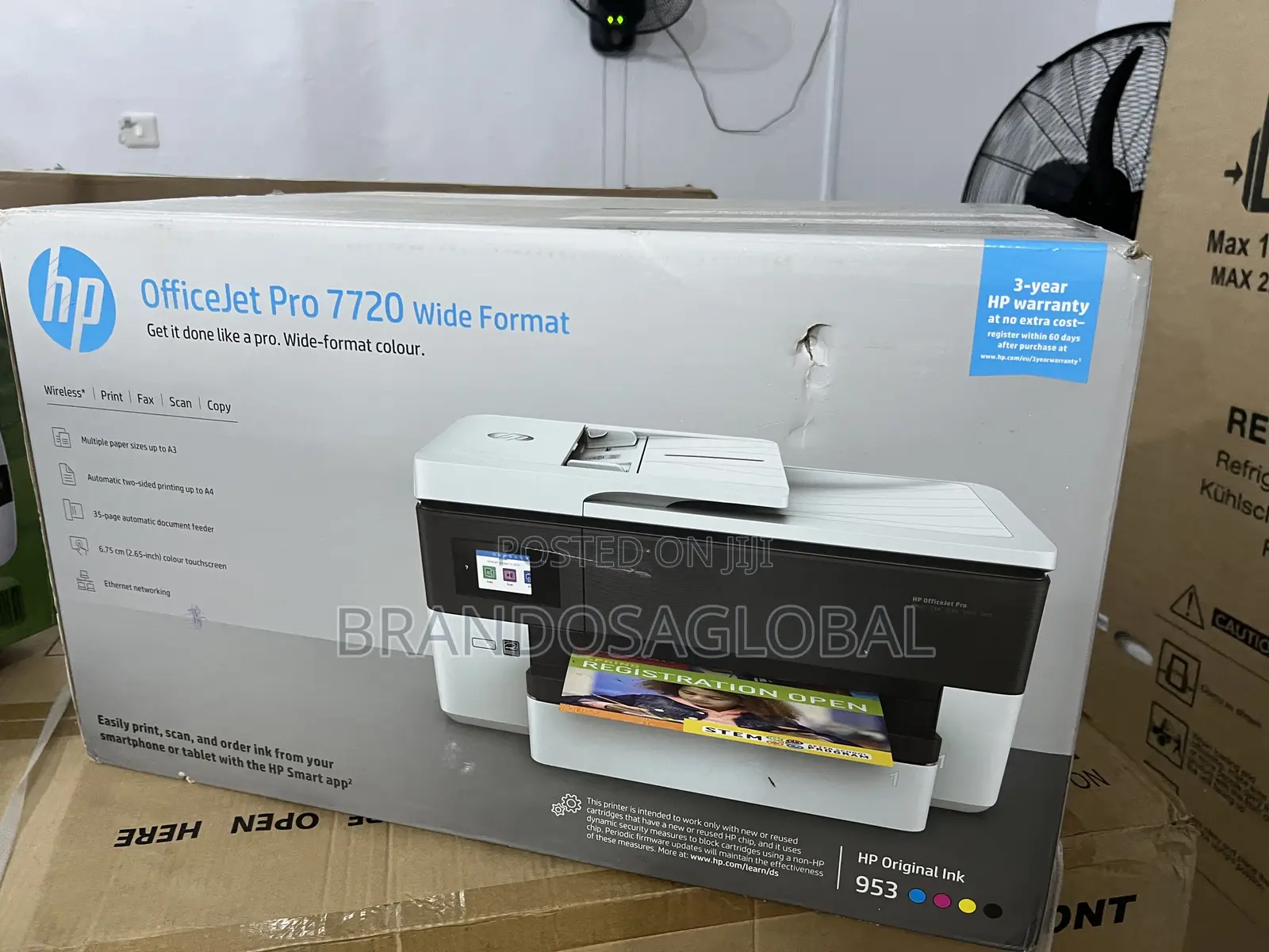 Hp Officejet 7720 (Y0s18a) – Smart Business Inkjet Printer