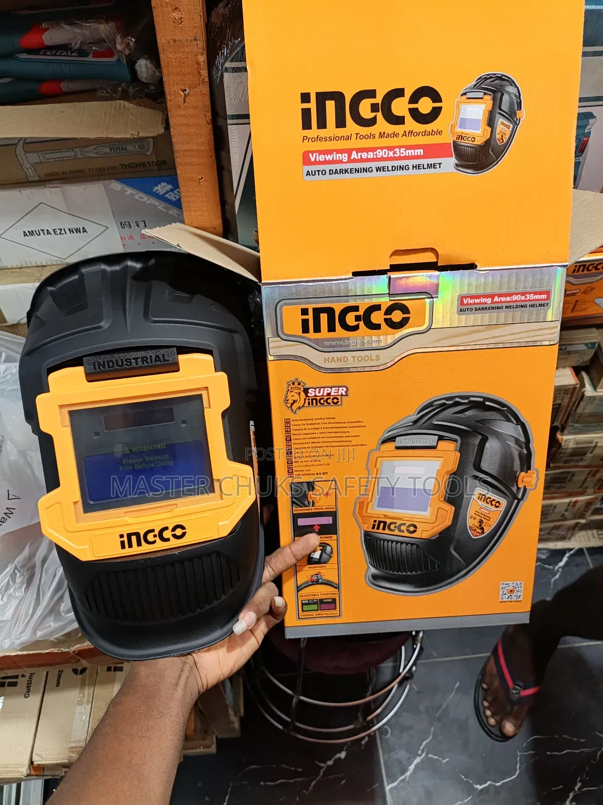 Automatic Face Shield