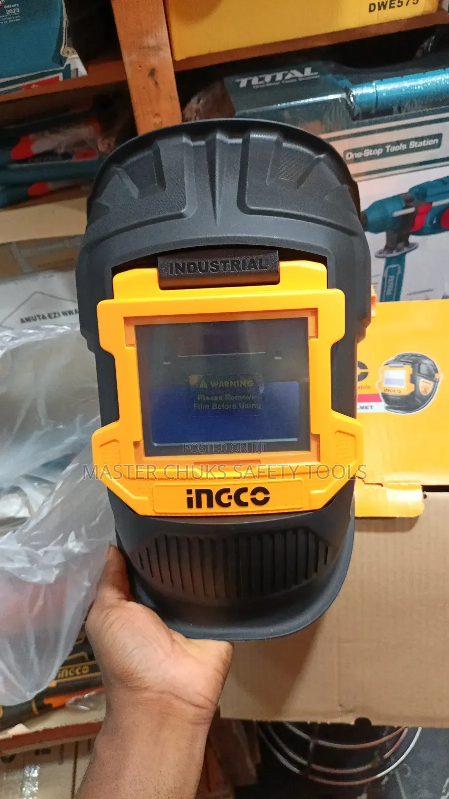 Automatic Face Shield